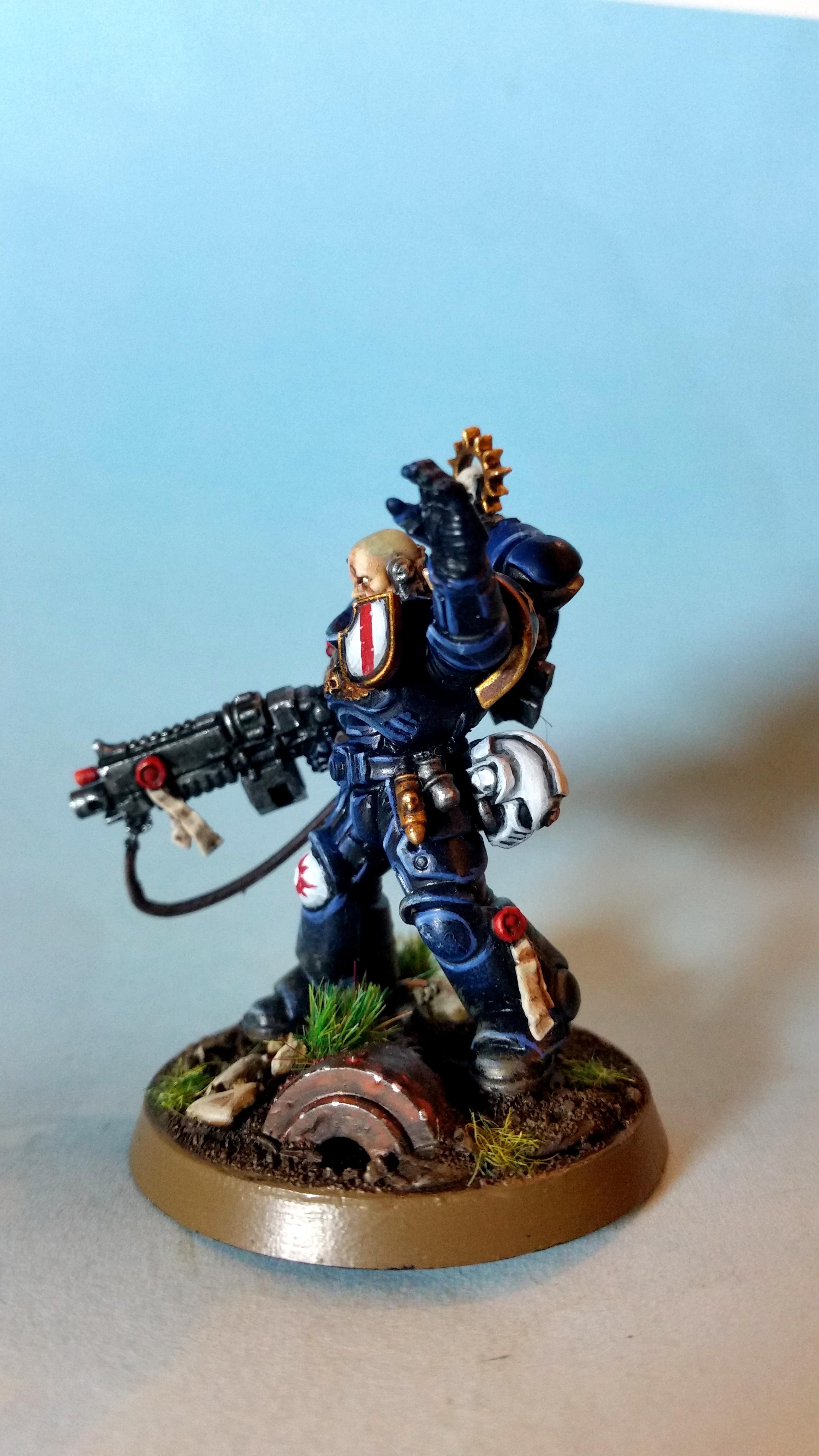 Lieutenant, Primaris, Space Marines, Ultramarines