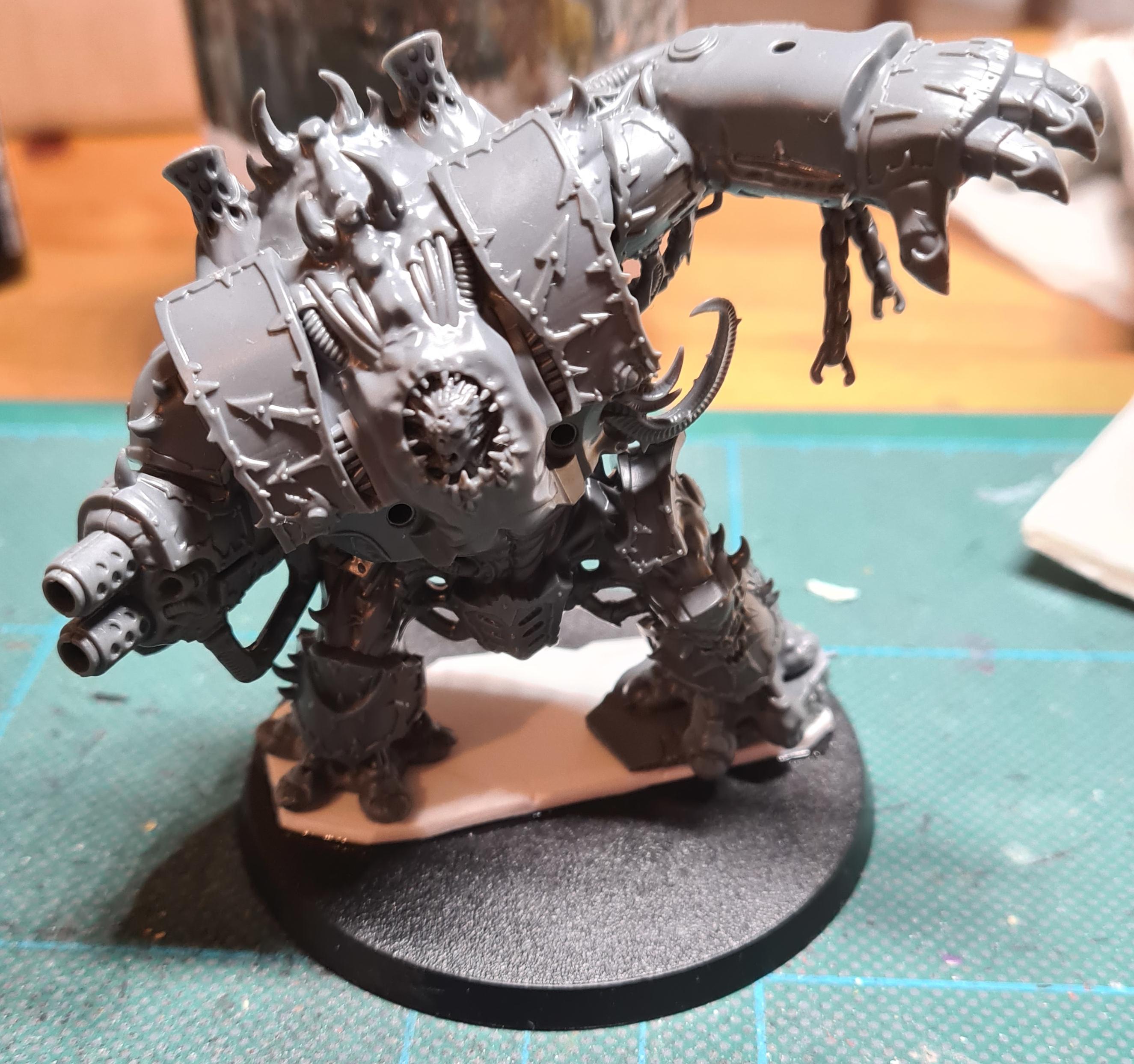 Work In Progress, Hellbrute on Base