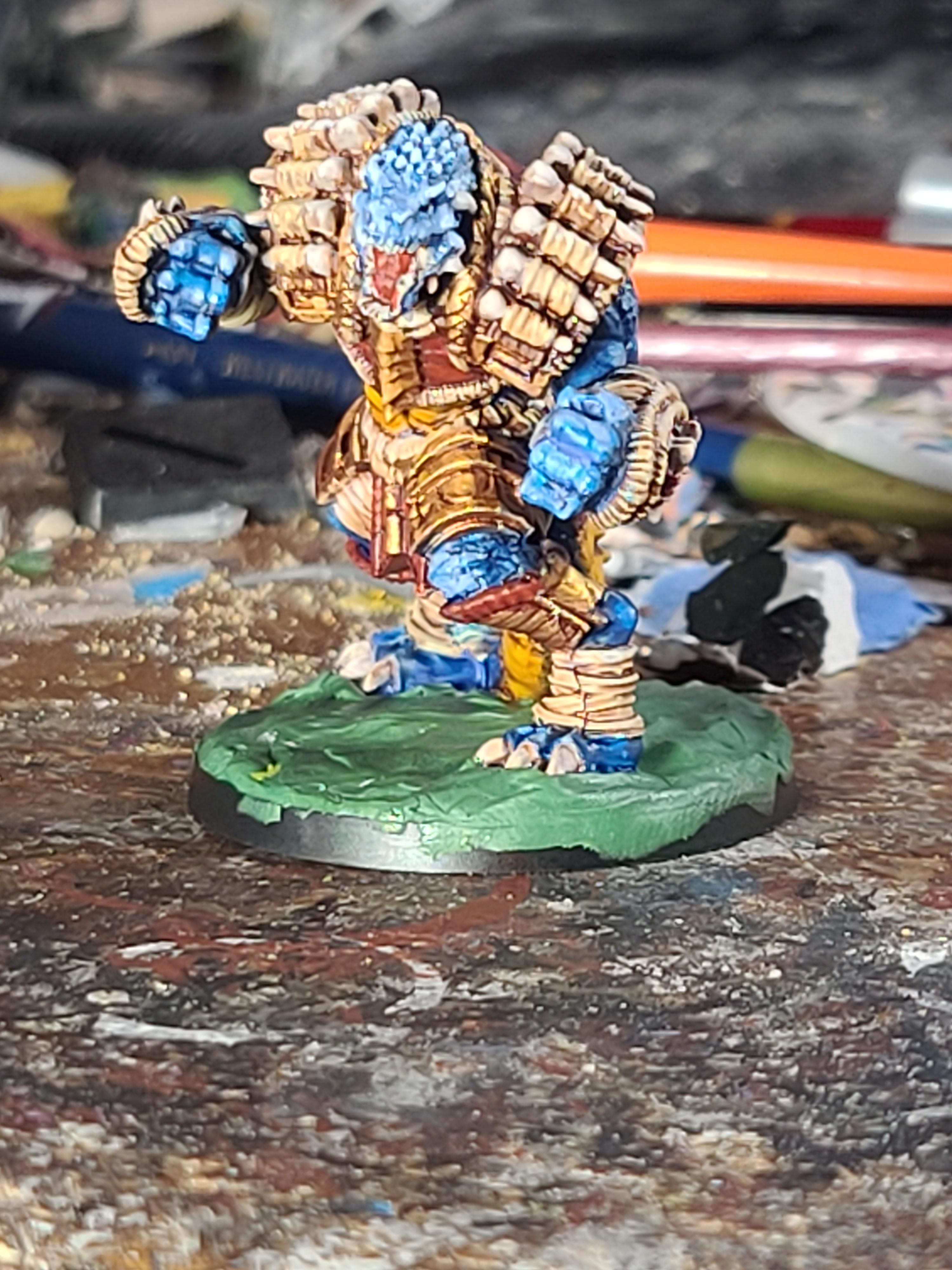 Blood Bowl, Greebo Games, Kroxigor, Lizardmen, Proxy