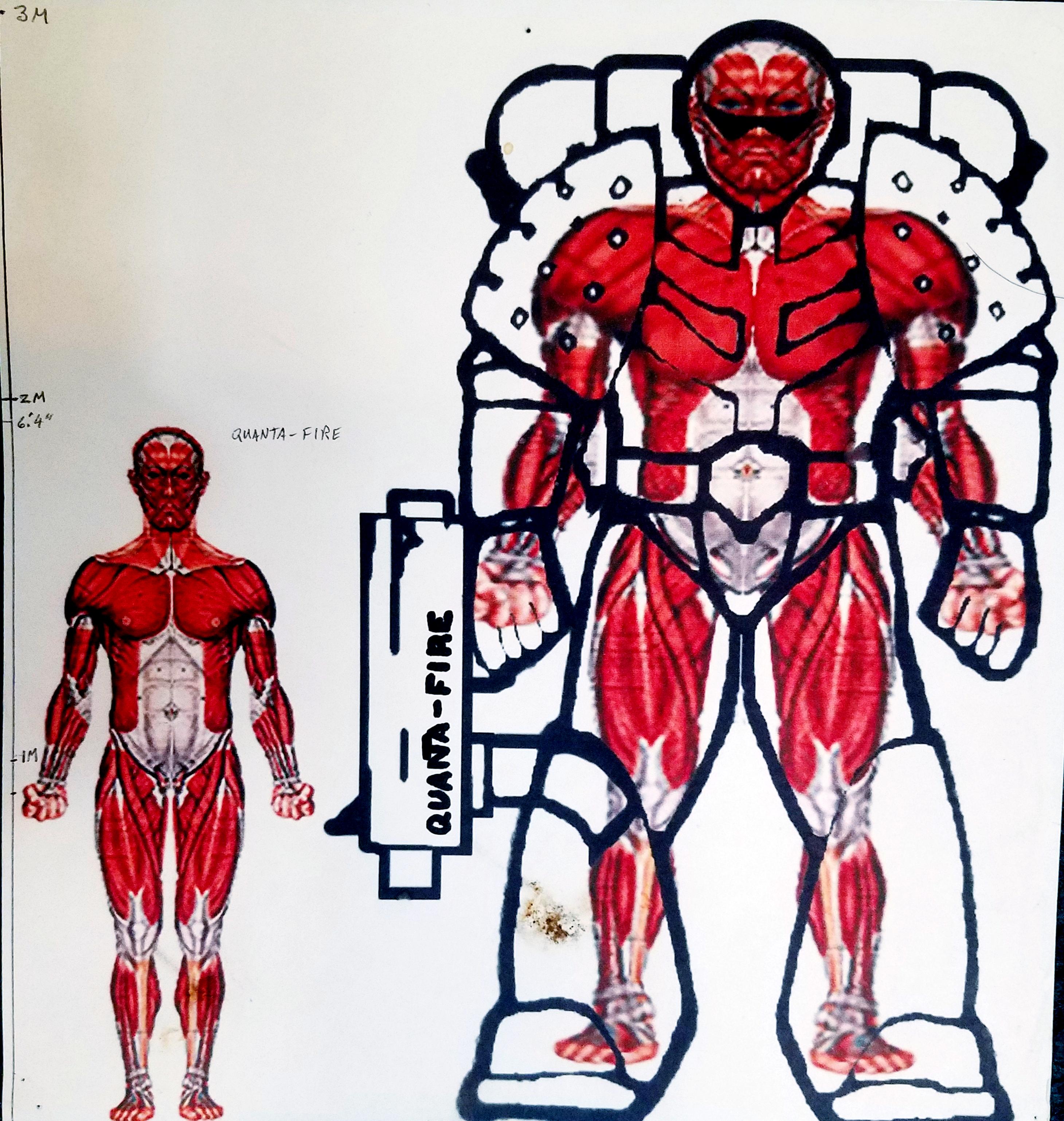 Dark Angels, Astartes musculature