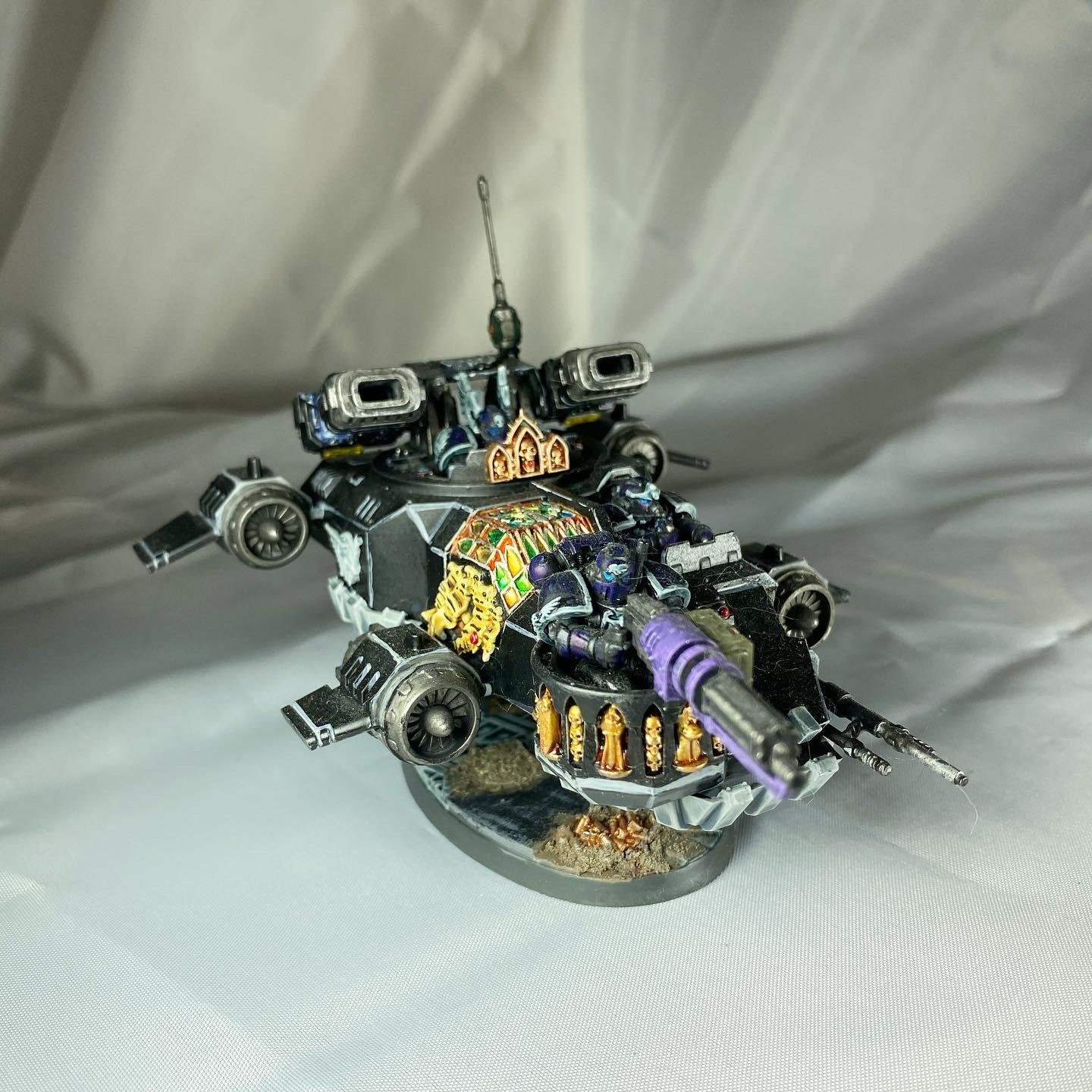 Black, Dark Angels, Fighter, Green, Land Speeder, Ravenwing, Space Marines, Vengance, Warhammer 40,000