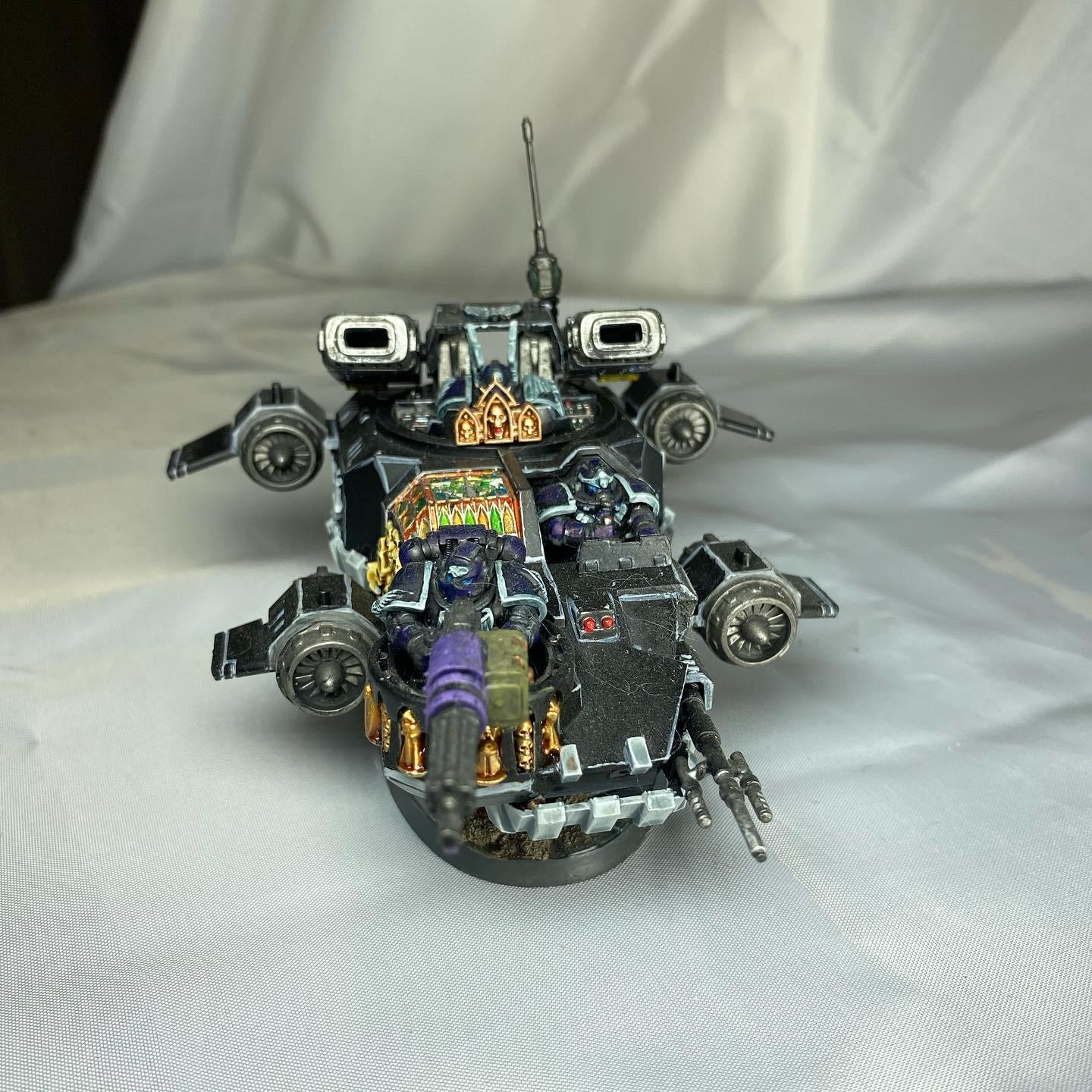 Black, Dark Angels, Fighter, Green, Land Speeder, Ravenwing, Space Marines, Vengance, Warhammer 40,000