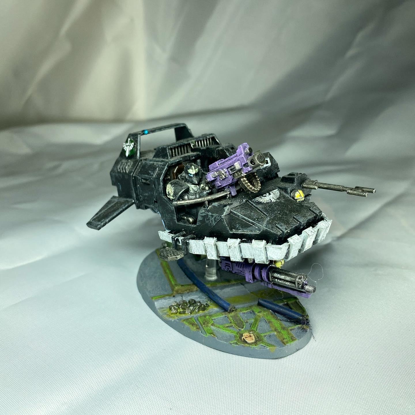 Black, Dark Angels, Fighter, Green, Land Speeder, Ravenwing, Space Marines, Warhammer 40,000