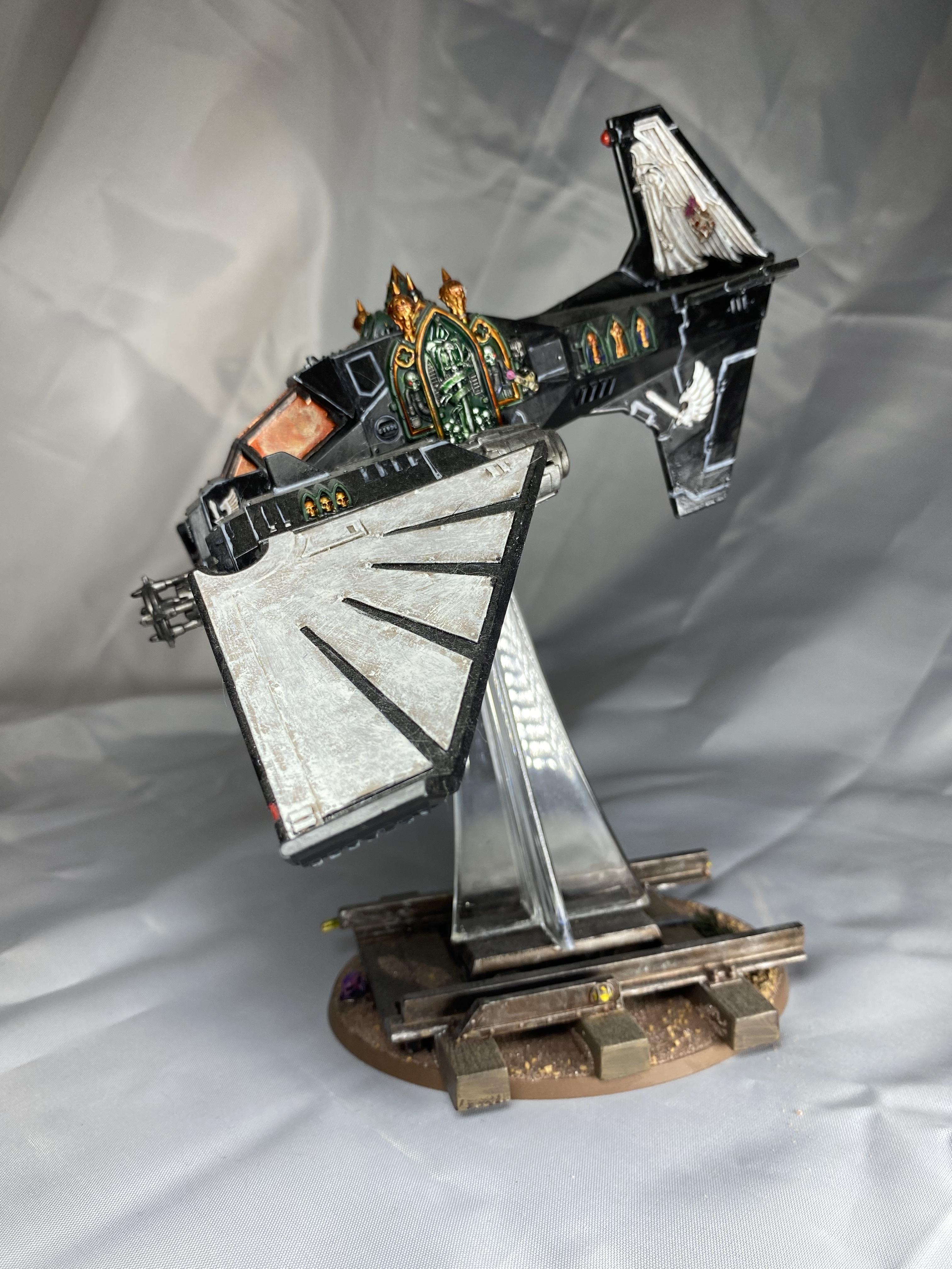 Black, Dark Angels, Dark Talon, Fighter, Green, Space Marines, Warhammer 40,000