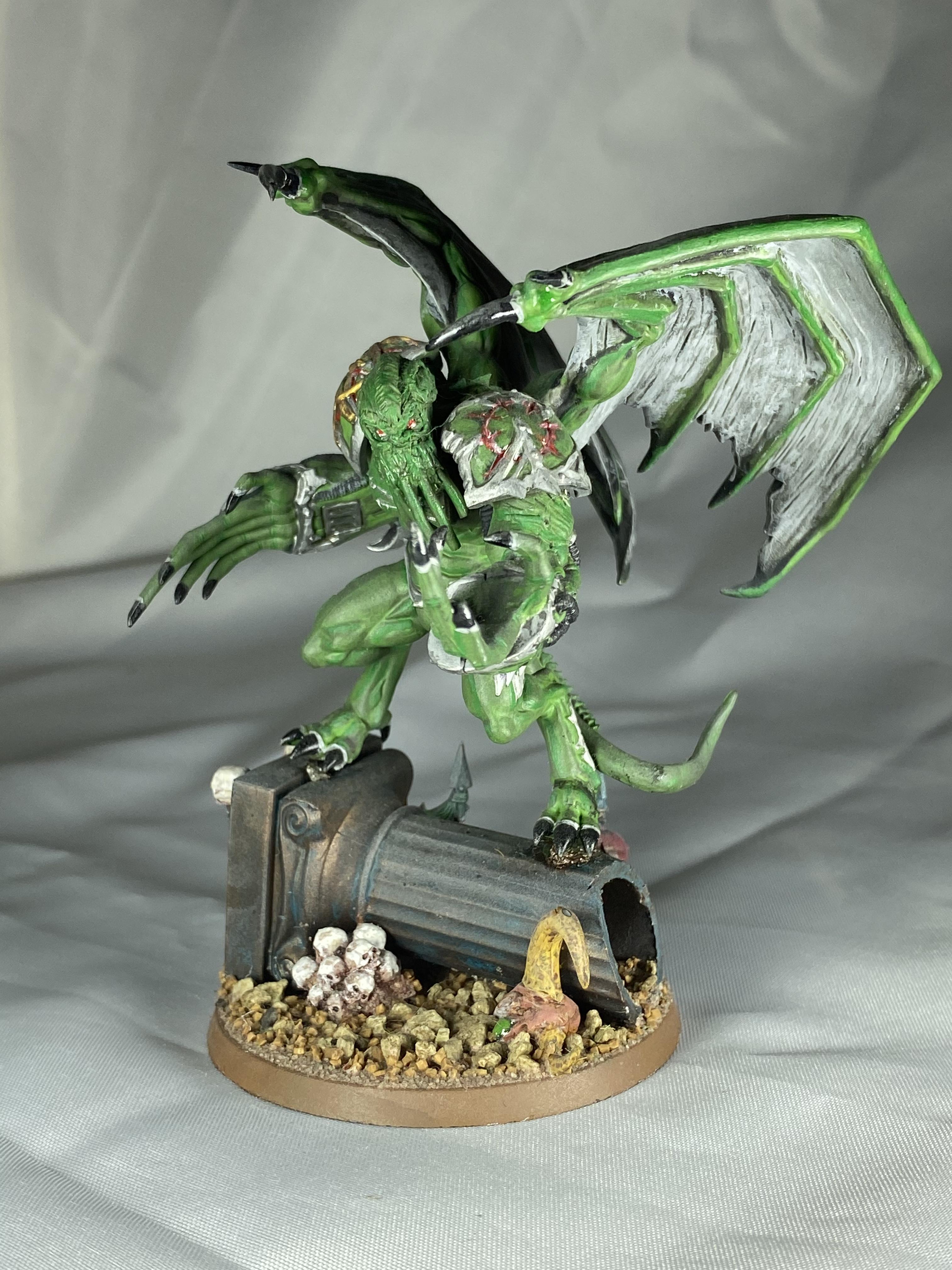 Chaos Space Marines, Cthulhu, Daemons, Death Guard, Green, Mythos, Nurgle, Prince, Warhammer 40,000