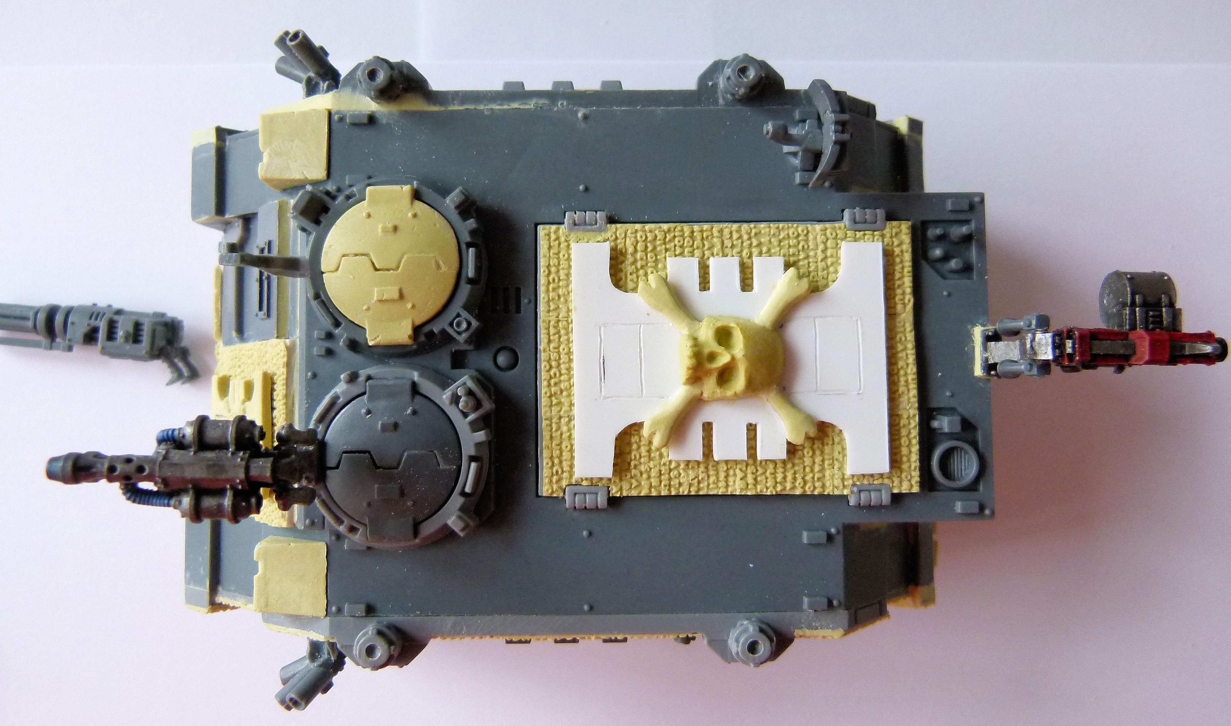 Deathwatch Rhino Top WIP