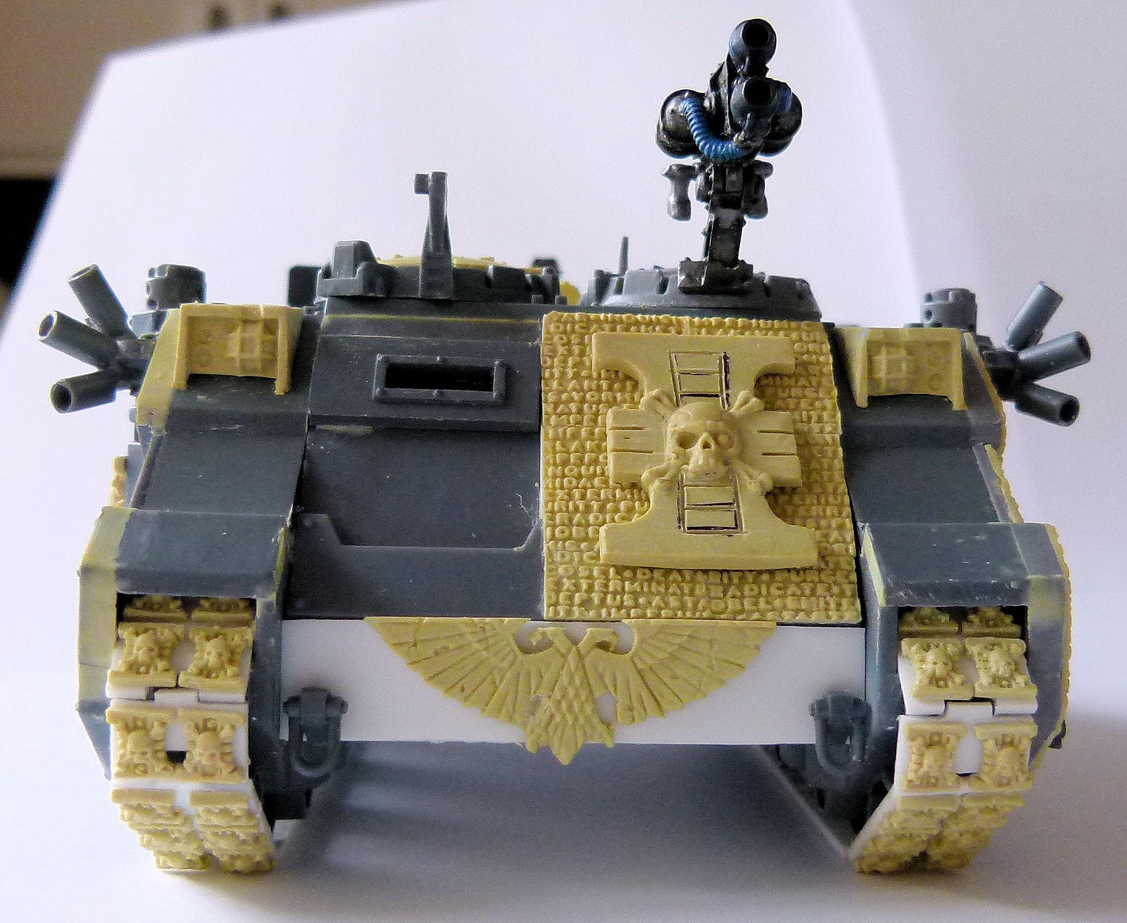 Deathwatch Rhino Front WIP