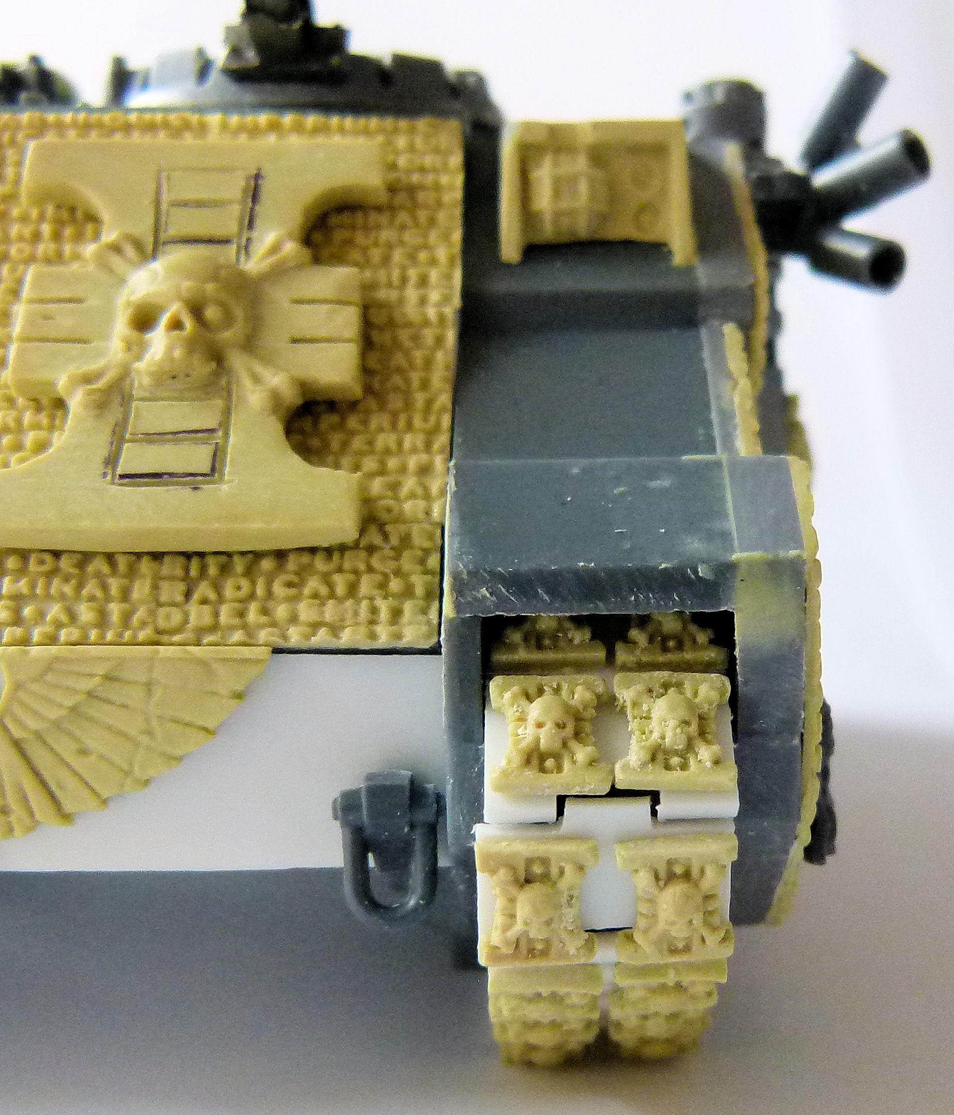 Deathwatch Rhino Tracks WIP