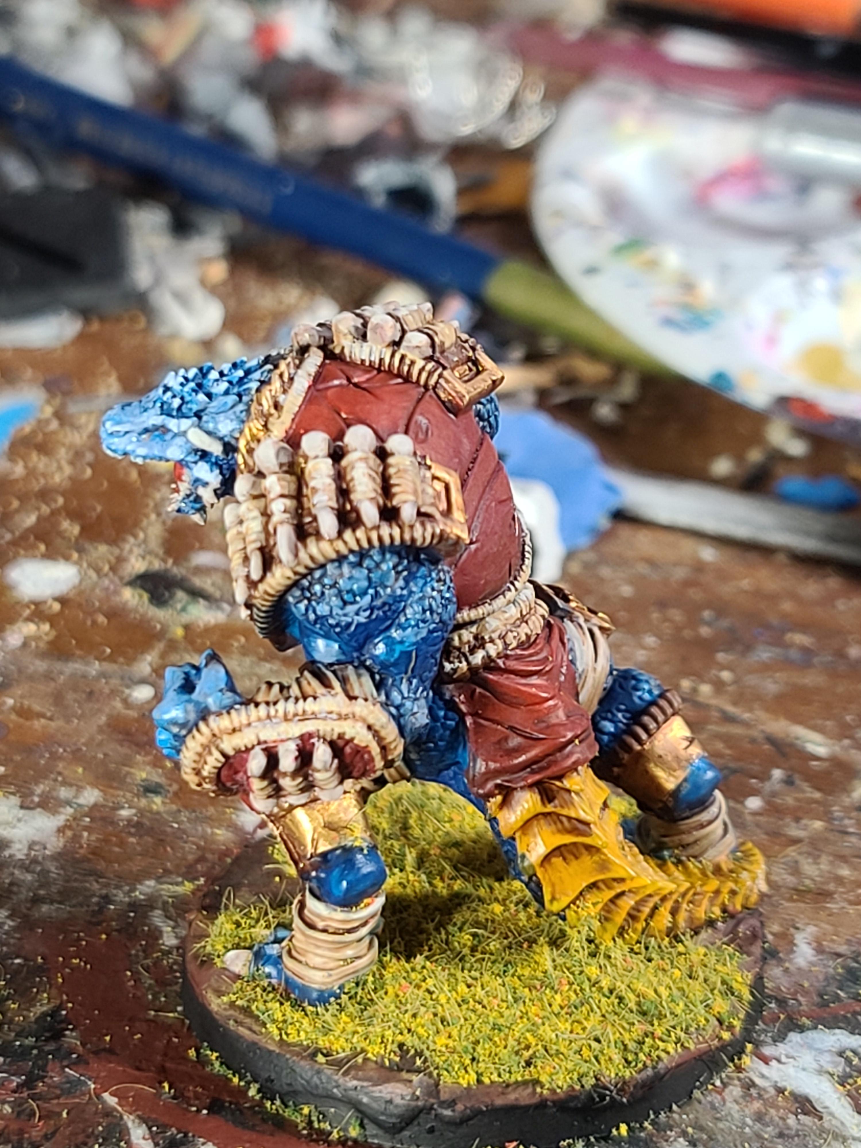 Blood Bowl, Greebo Games, Kroxigor, Lizardmen, Proxy