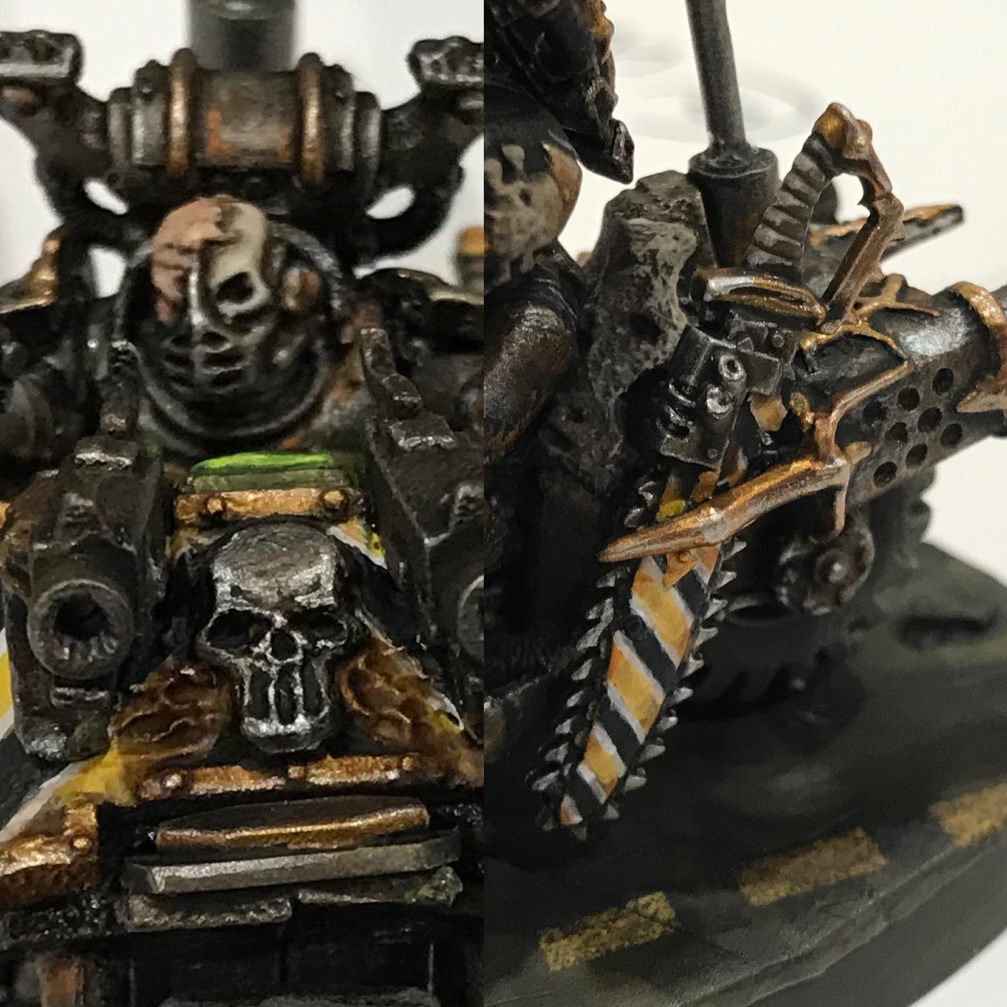 Aspiring Champion On Bike, Conversion, Ebay Rescue, Freehand, Iron Warriors