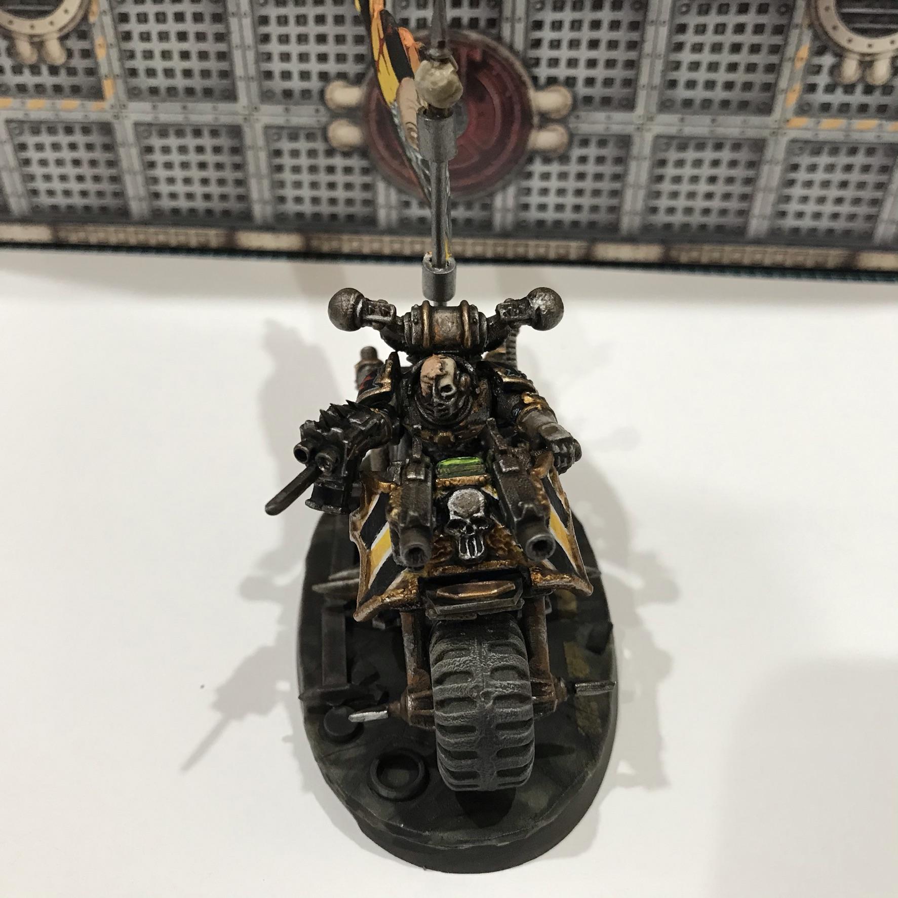 Aspiring Champion On Bike, Conversion, Ebay Rescue, Freehand, Iron Warriors