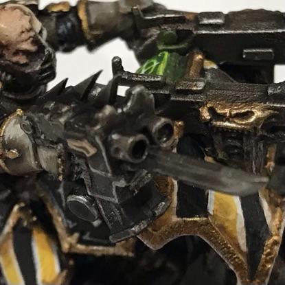 Aspiring Champion On Bike, Conversion, Ebay Rescue, Freehand, Iron Warriors