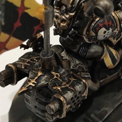 Aspiring Champion On Bike, Conversion, Ebay Rescue, Freehand, Iron Warriors