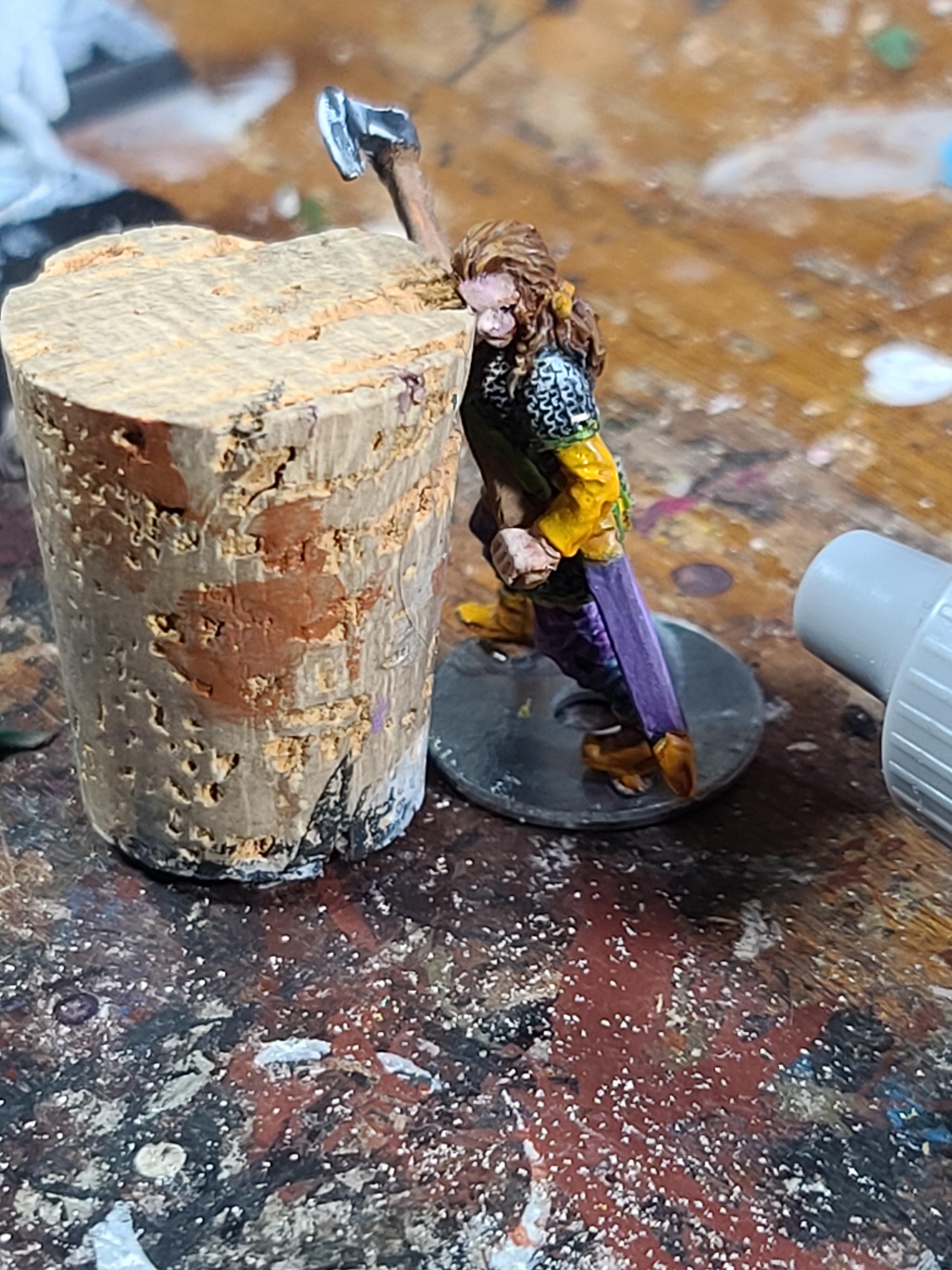 Bronze Age Miniatures, Female, Norse, Saga, Shieldmaiden, Viking