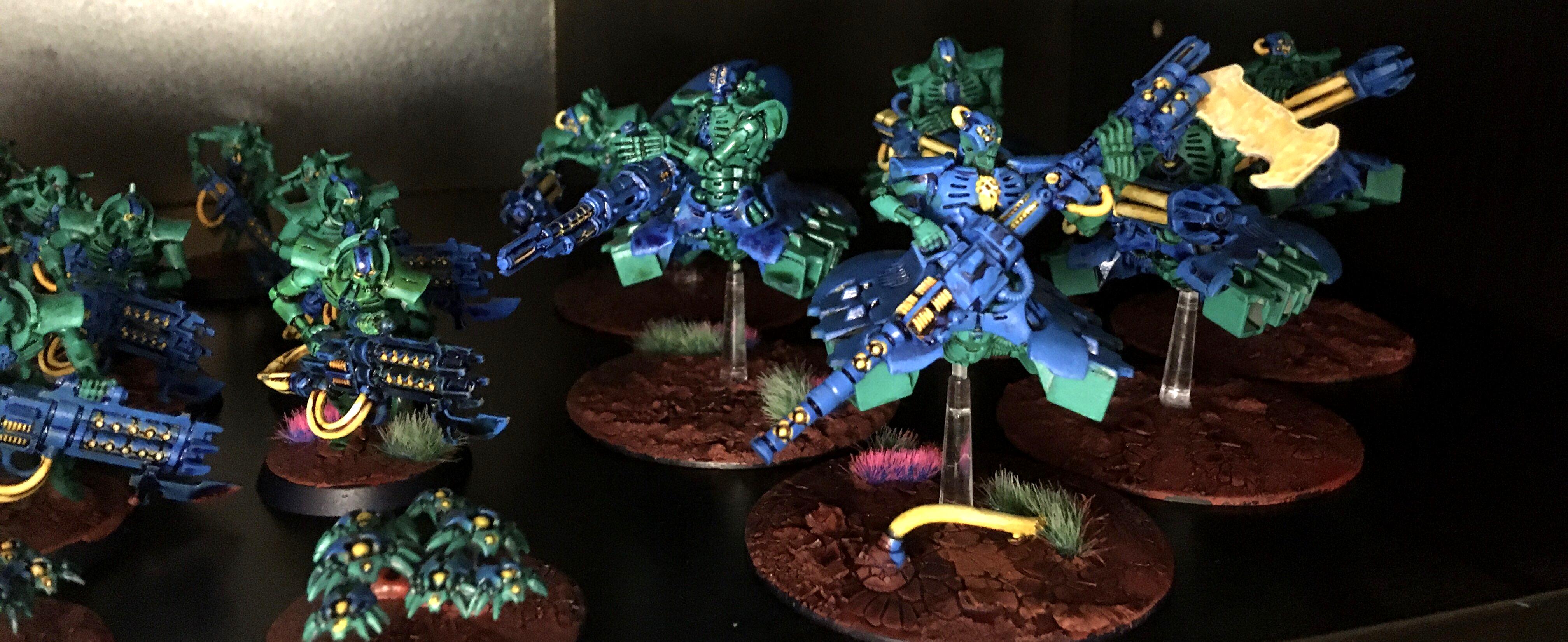 Destroyer, Hexmark, Lokhust, Lord, Necon, Necron Warrior, Scarabs