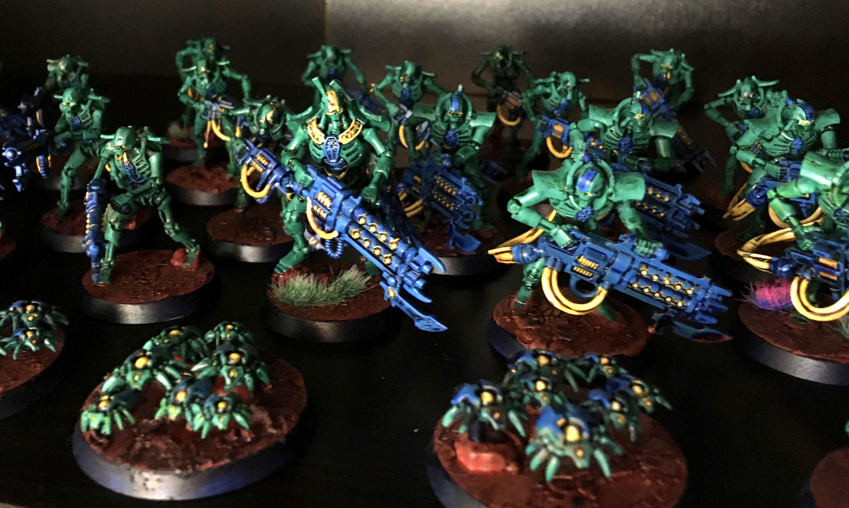 Destroyer, Hexmark, Lokhust, Lord, Necon, Necron Warrior, Scarabs
