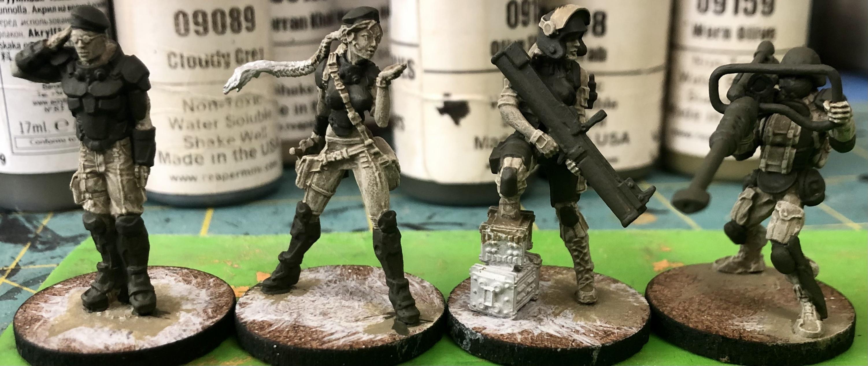 Ariadna, B.f.g., Corvus Belli, Fussier, Grunt, Infinity, Pan Oceania, Tank Hunter, Work In Progress