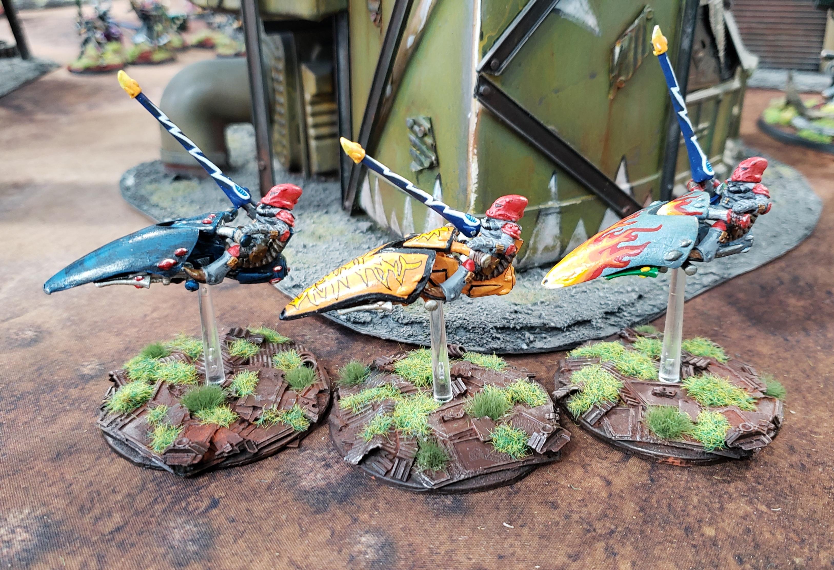 Rebased oldhammer eldar bikes