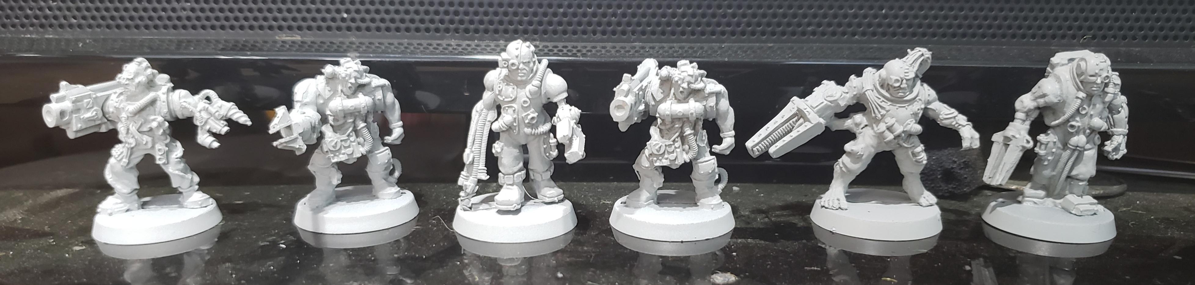 Servitors, Servitors (second batch, build)