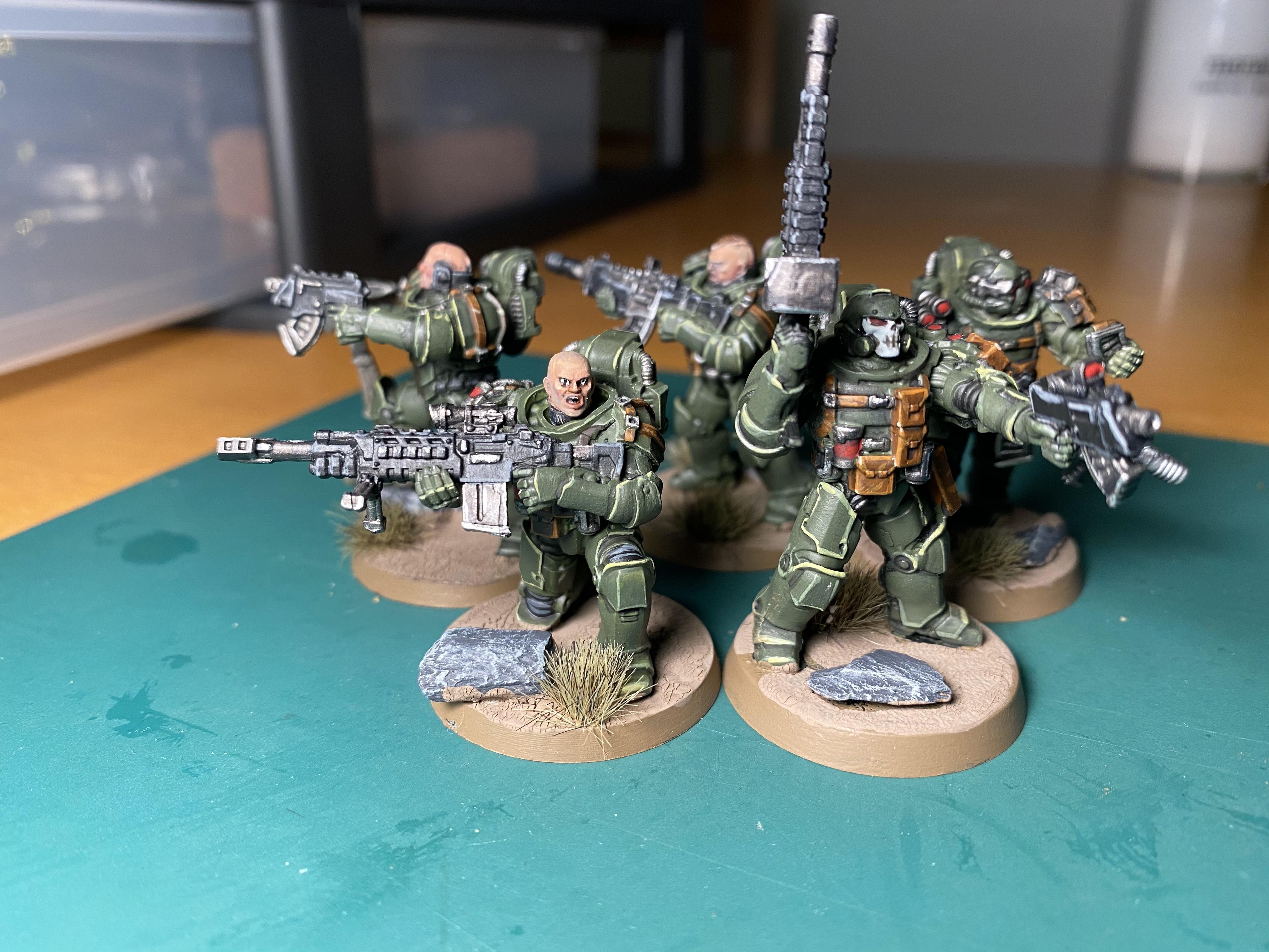 Anvil Industry, Exo Lords, Intercessor, Raptors