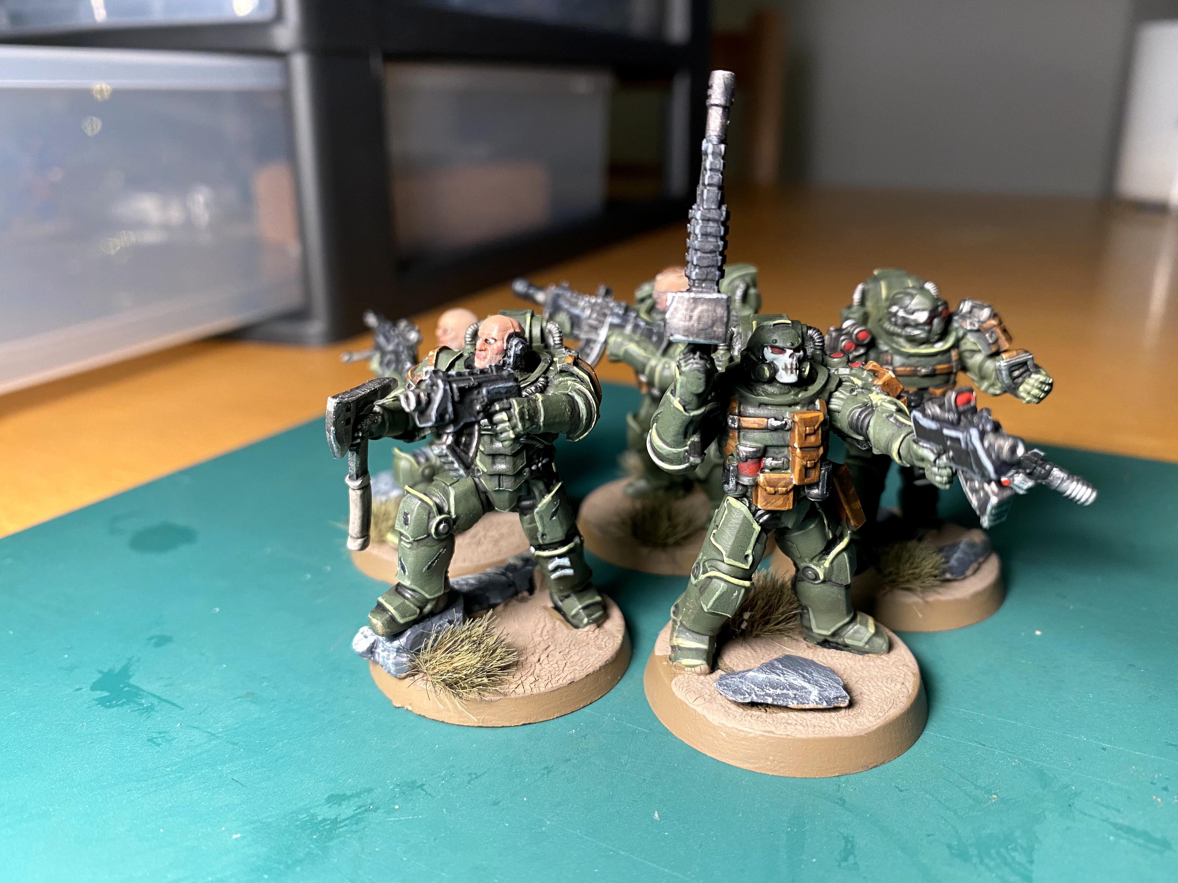 Anvil Industry, Exo Lords, Intercessor, Raptors