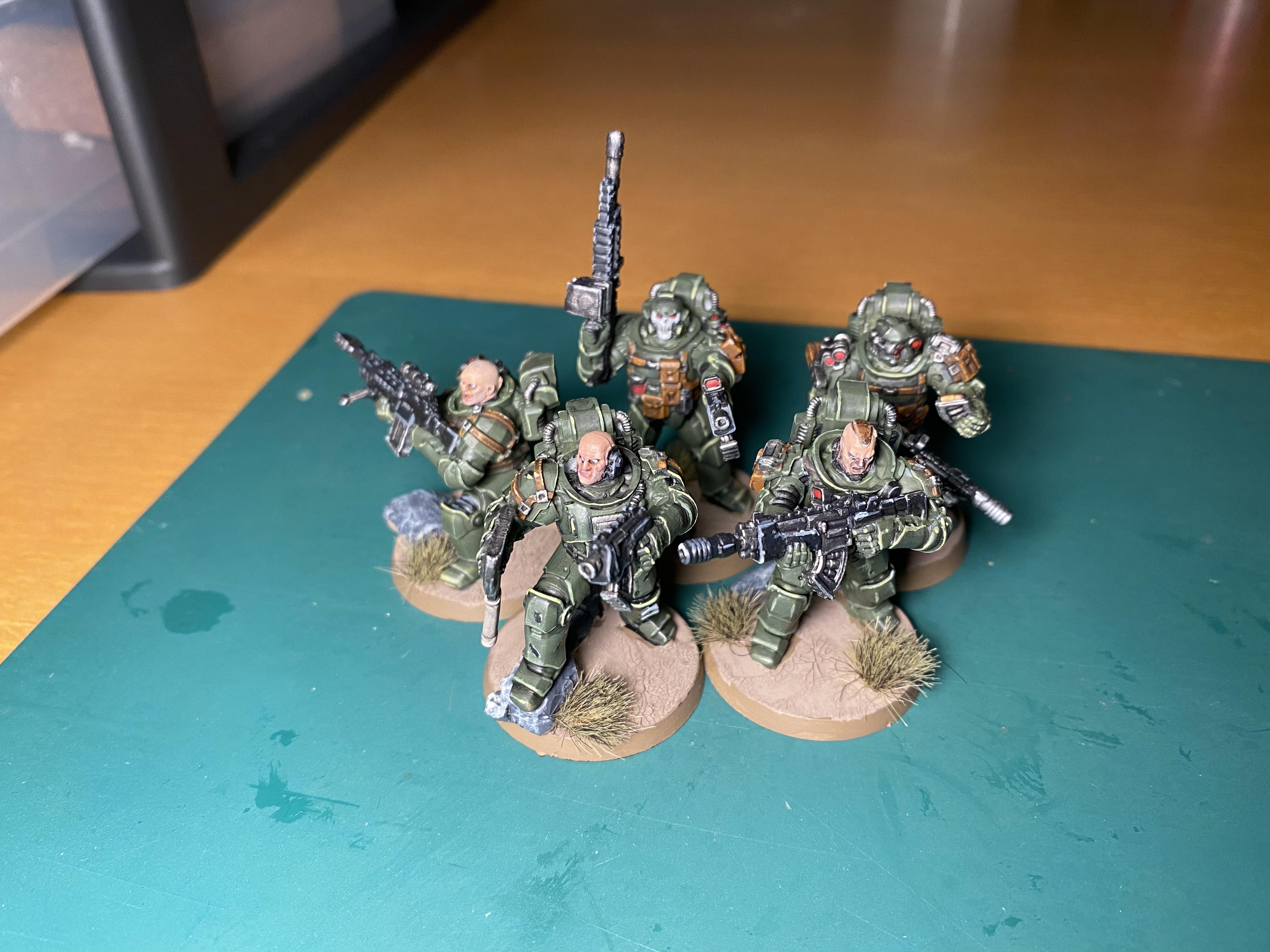 Anvil Industry, Exo Lords, Intercessor, Raptors