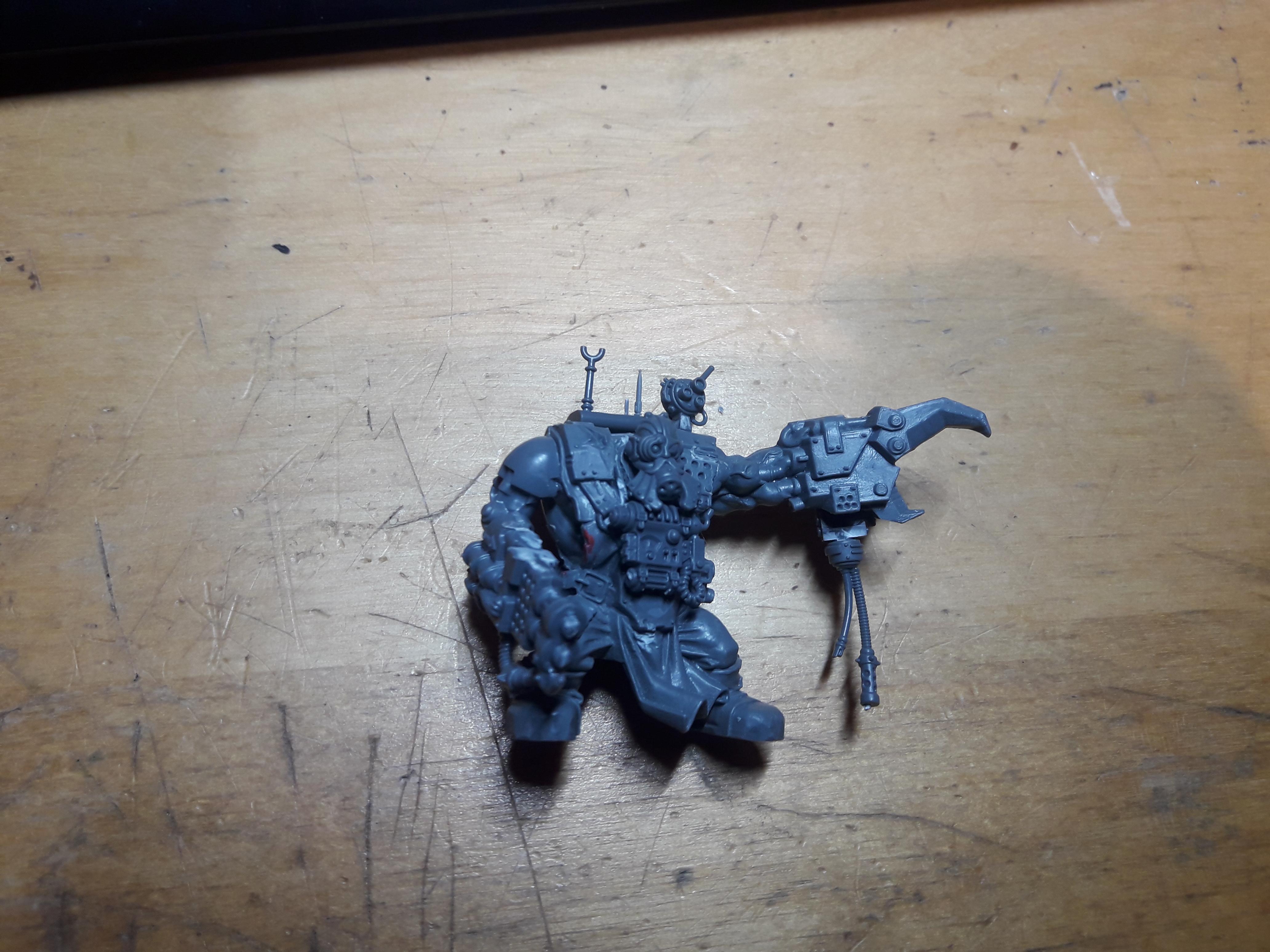 Ad Mech, Adeptus Mechanicus, Admech, Conversion, Cybernetica Datasmith, Warboss, Work In Progress