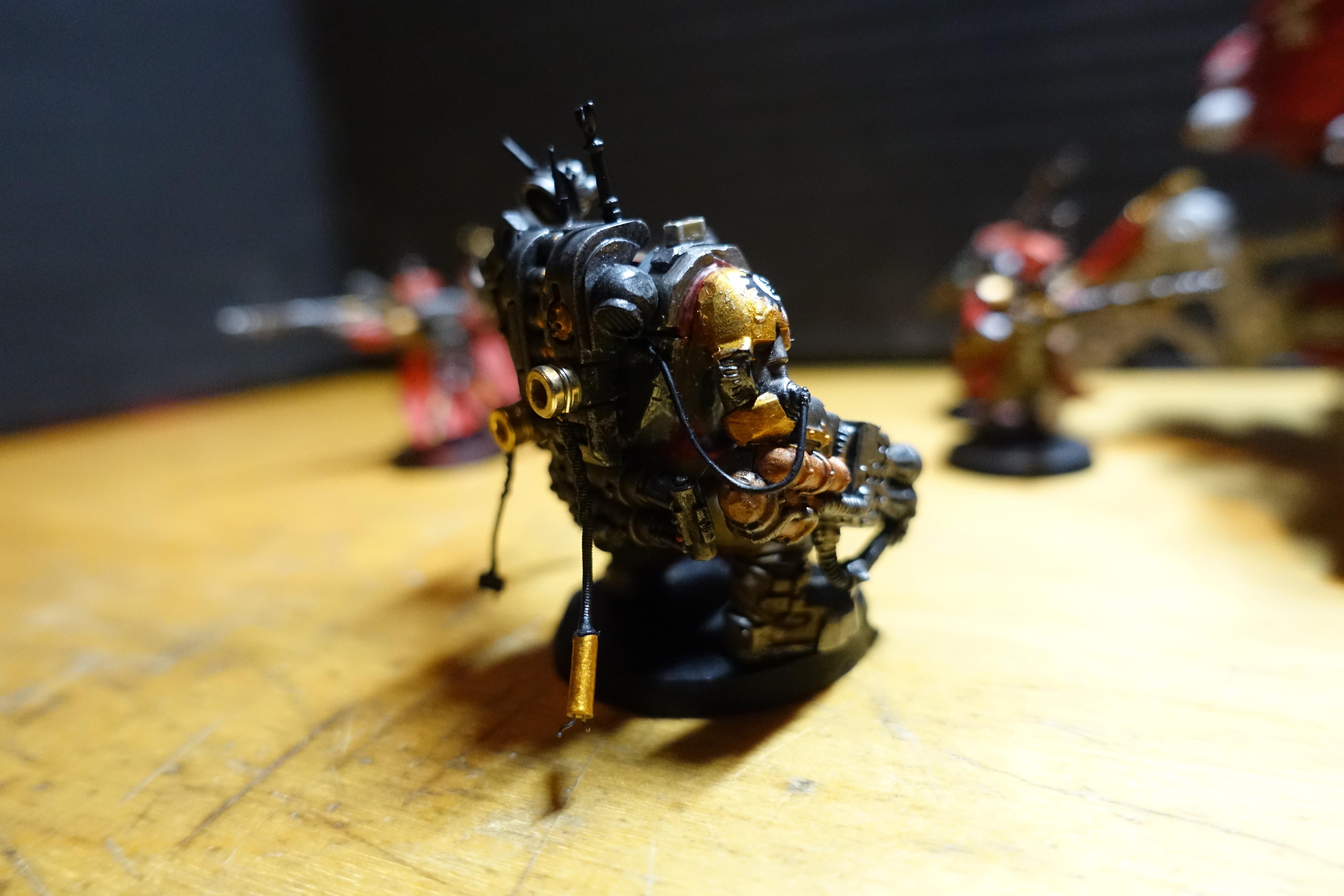 Ad Mech, Adeptus Mechanicus, Admech, Conversion, Cybernetica Datasmith, Warboss