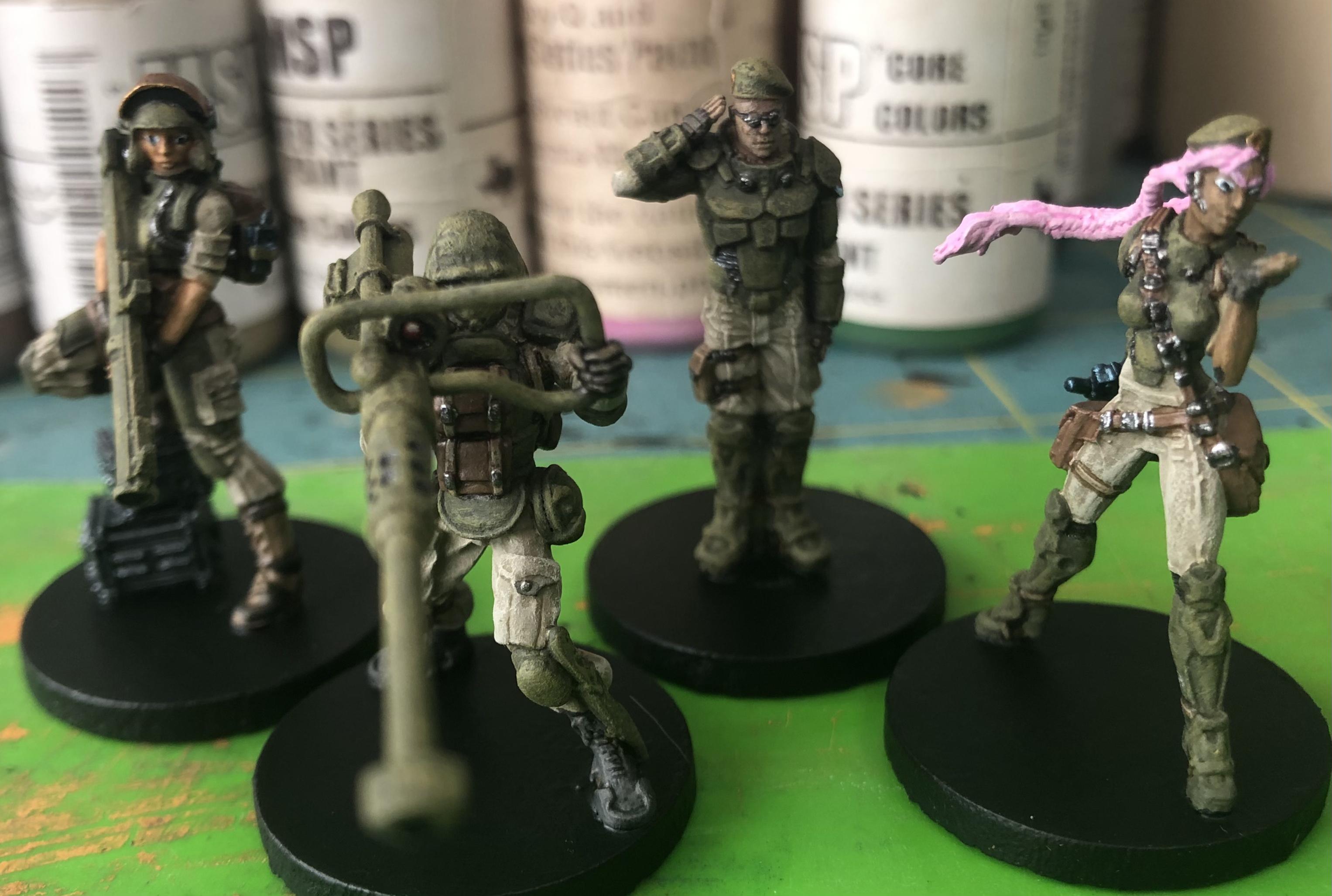 Ariadna, Corvus Belli, Fusilier, Infinity, Pan Oceania, Tank Hunter