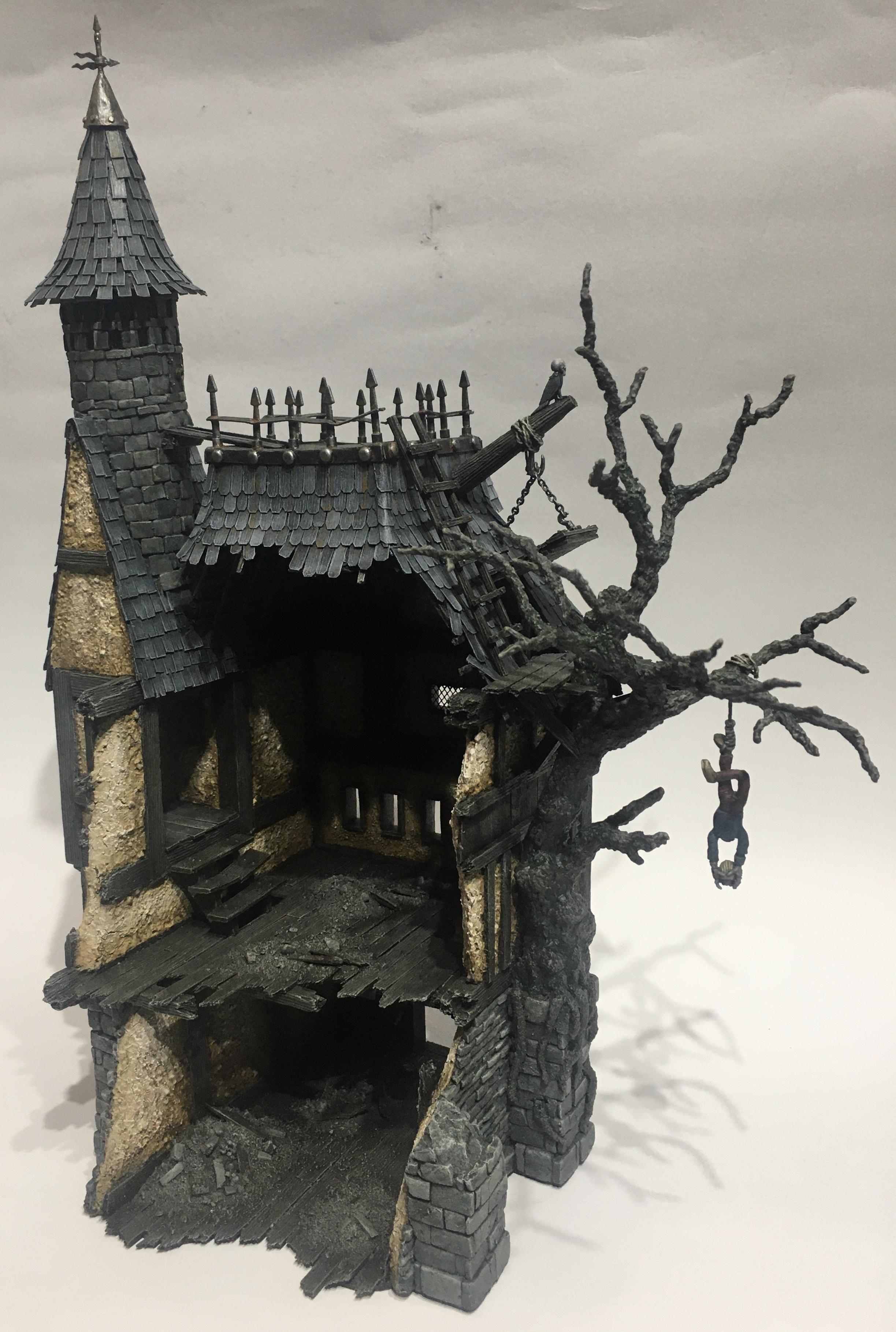 Empire, Mordheim, Scratch Build, Terrain, Warhammmer Fantasy