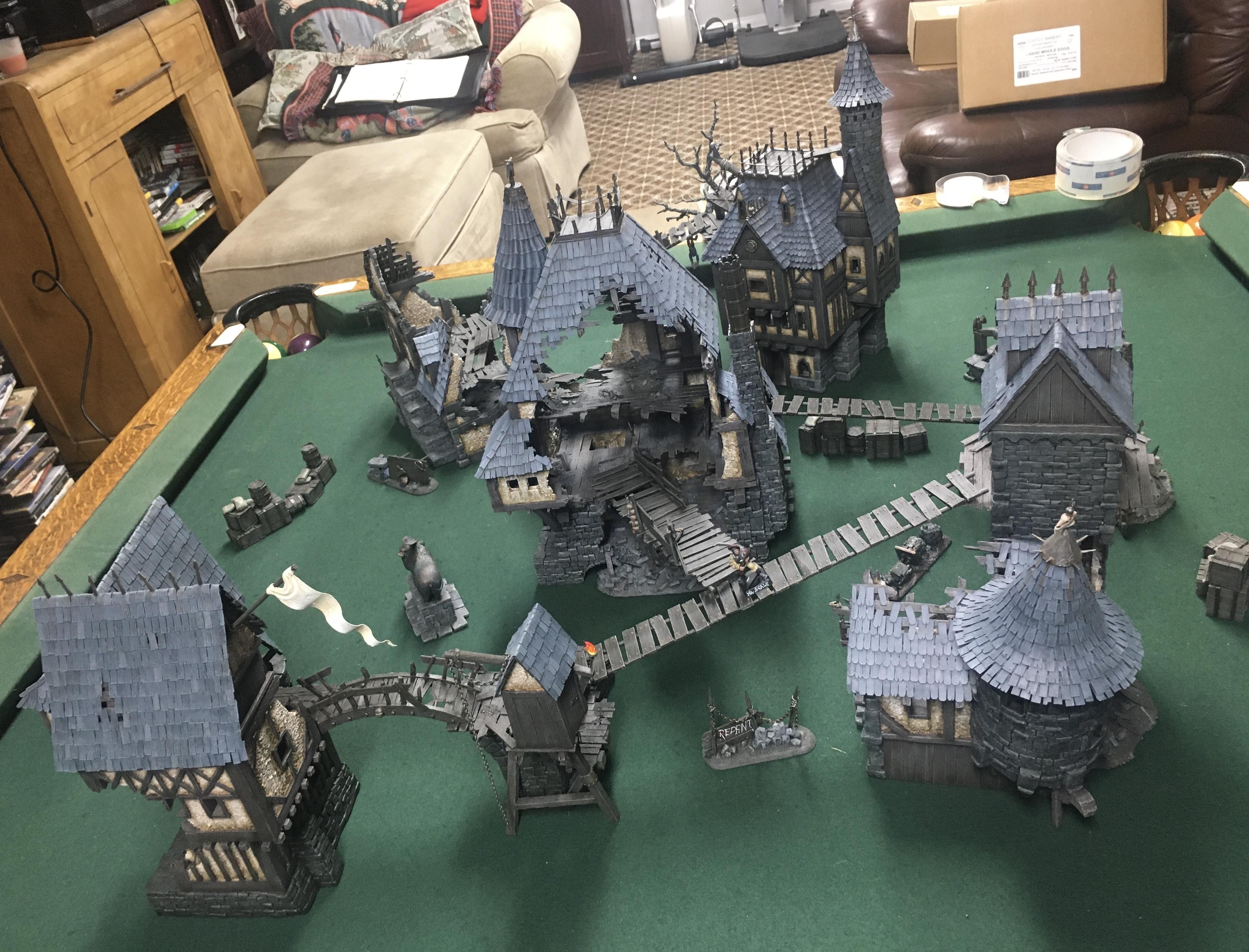 Empire, Mordheim, Scratch Build, Terrain, Warhammer Fantasy