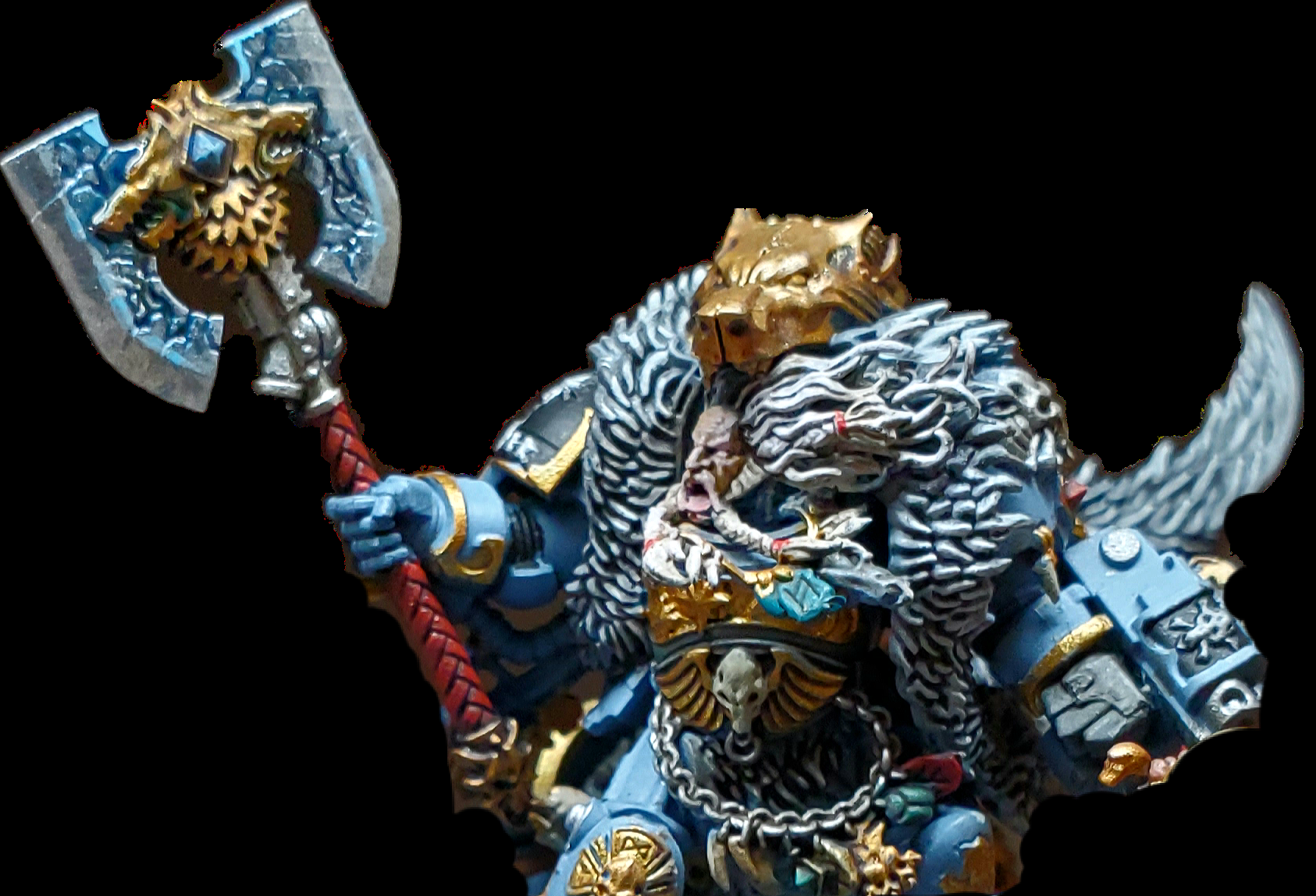 Chapter Master, Logan Grimnar, Space Marines, Space Wolves, Warhammer 40,000