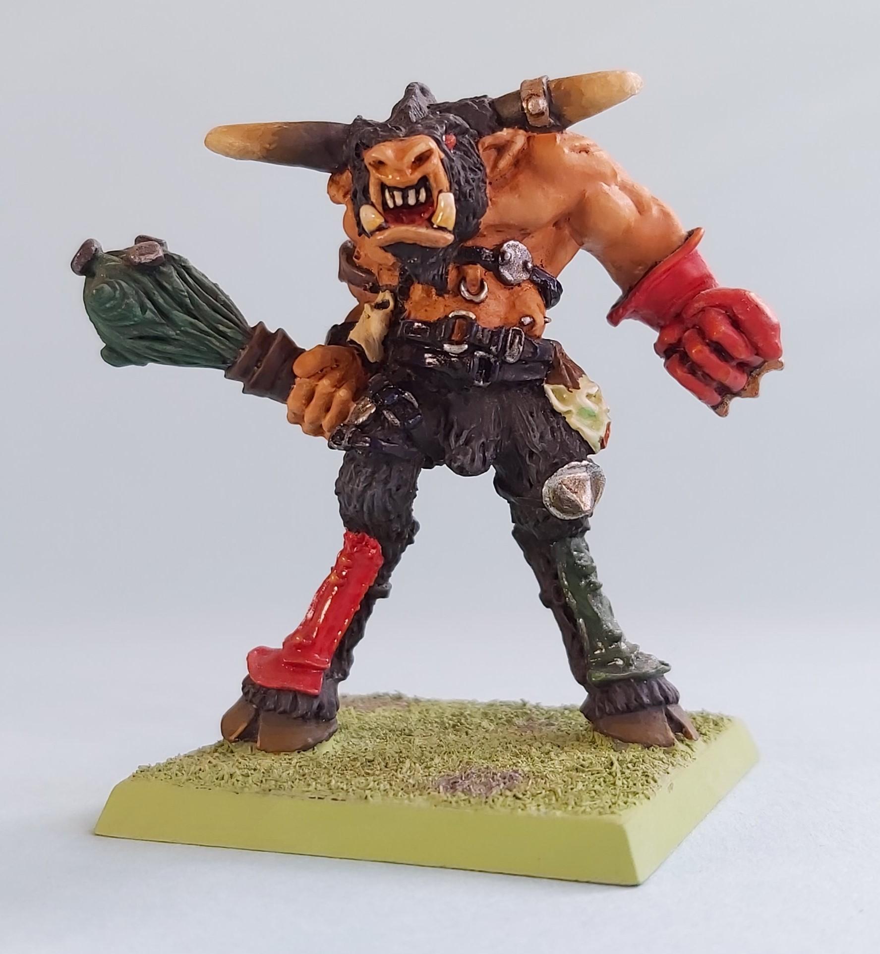 Blood Bowl, Doombellow, Minotaur, Oldhammer