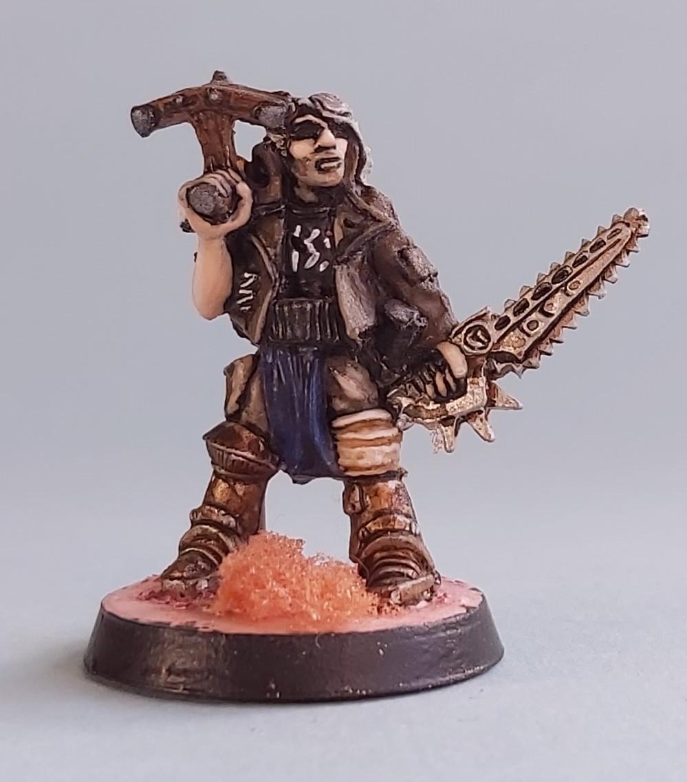 Adventurer, Chainsword, Rogue, Trader