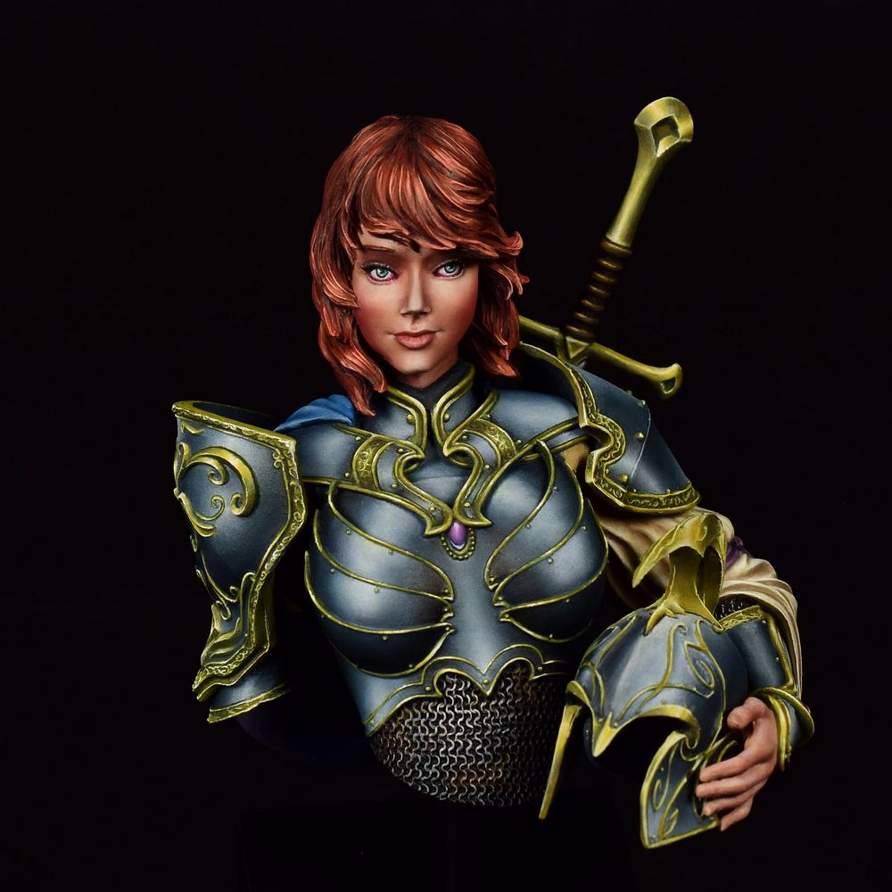 Excelsy, Female Knight, Non-Metallic Metal