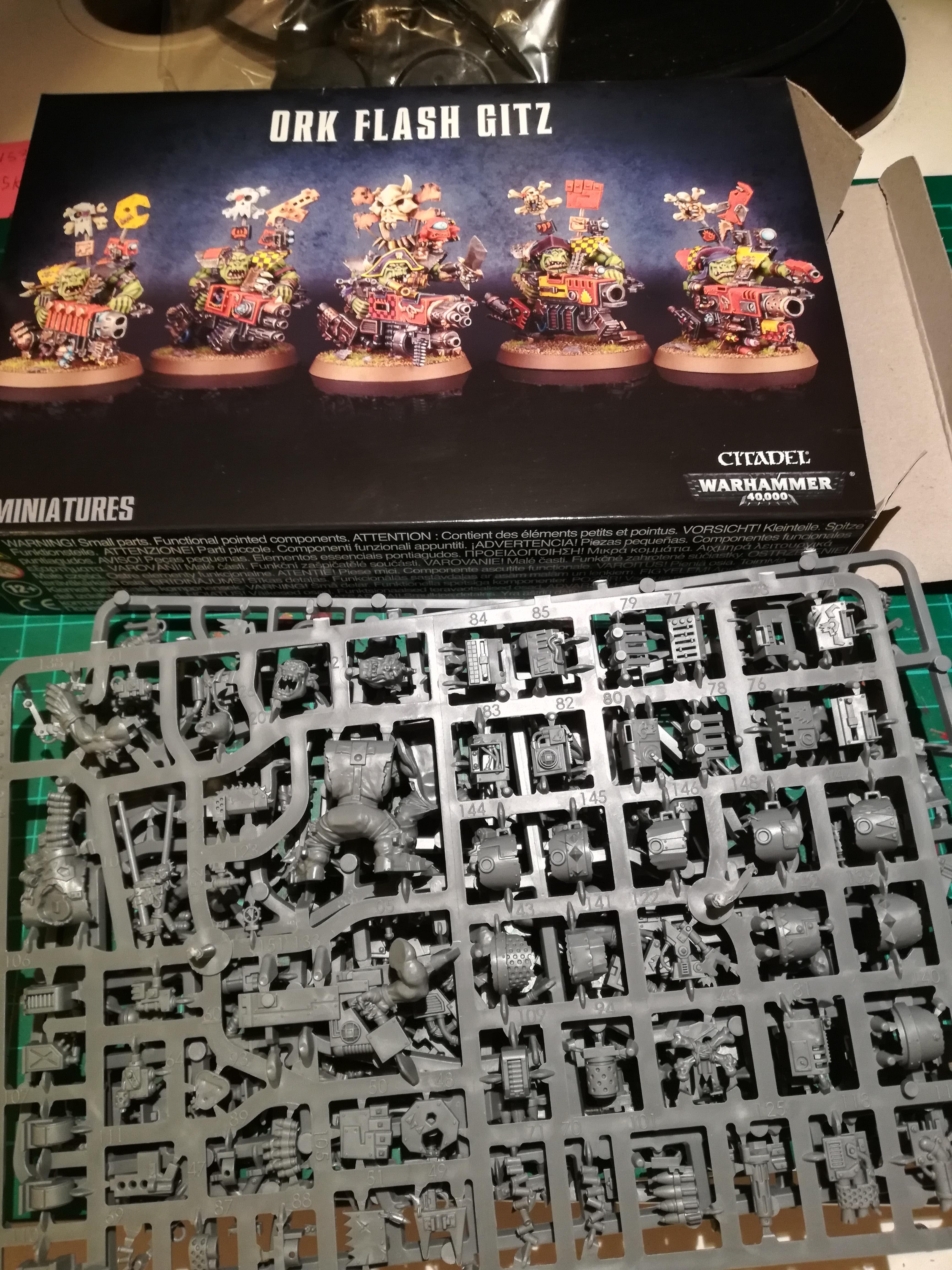 Flash Gitz, Orks, Ork Flash Gitz WIP