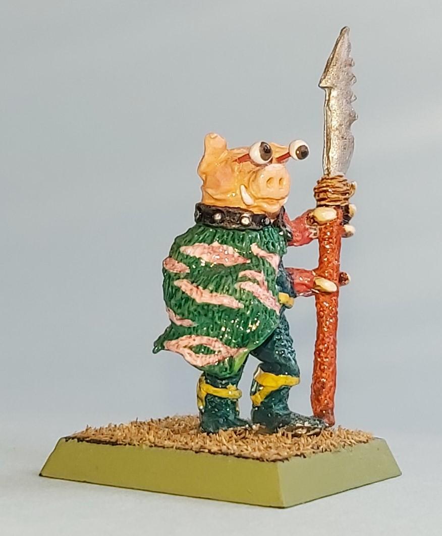 Beastmen, Chaos, Exophthalmic, Mutant, Mutation, Oldhammer, Pig, Porcine, Realm, Weird