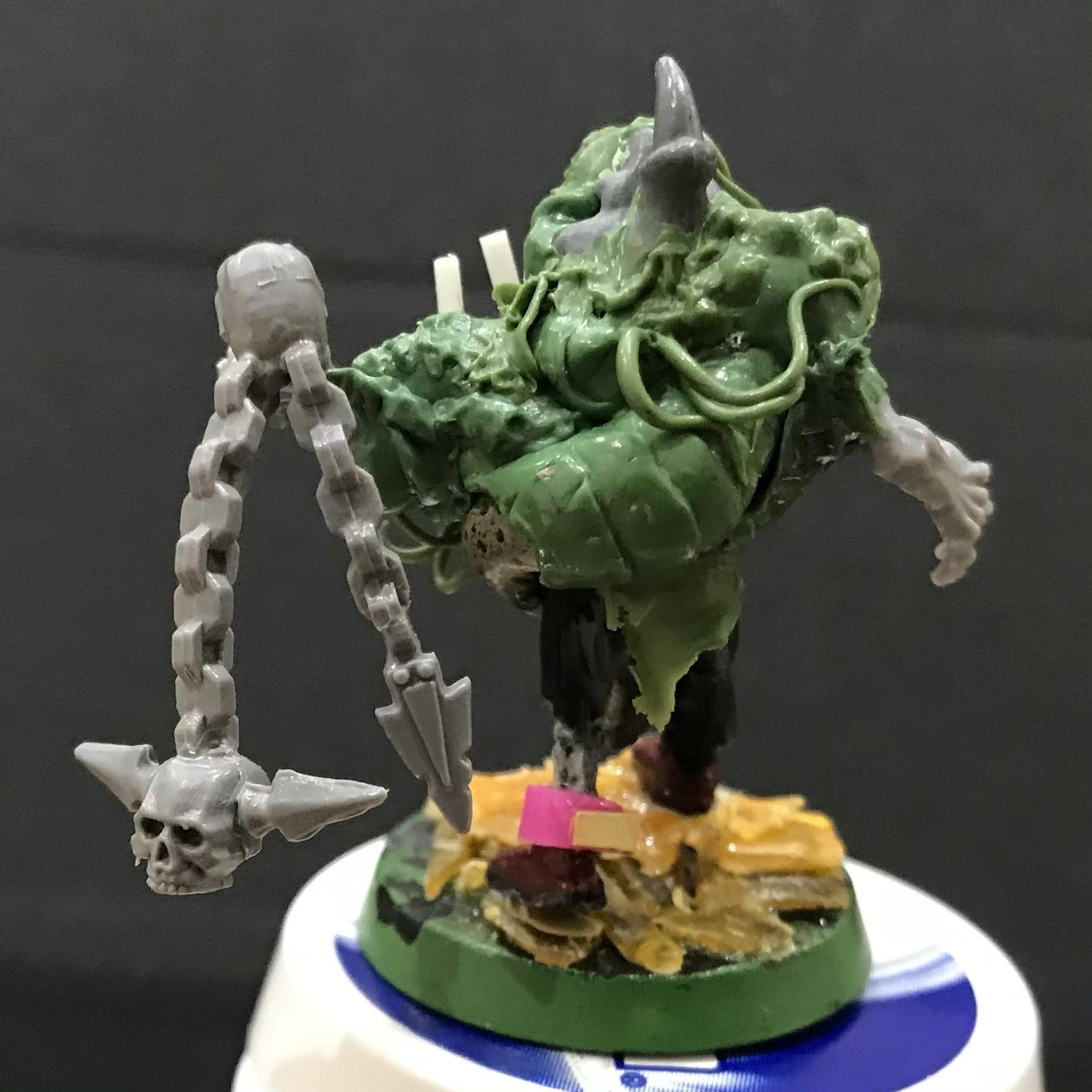 Greenstuff, Nurgle, Poxwalkers, Work In Progress