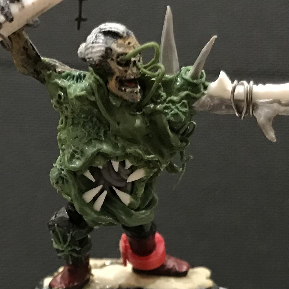 Greenstuff, Nurgle, Poxwalkers, Work In Progress