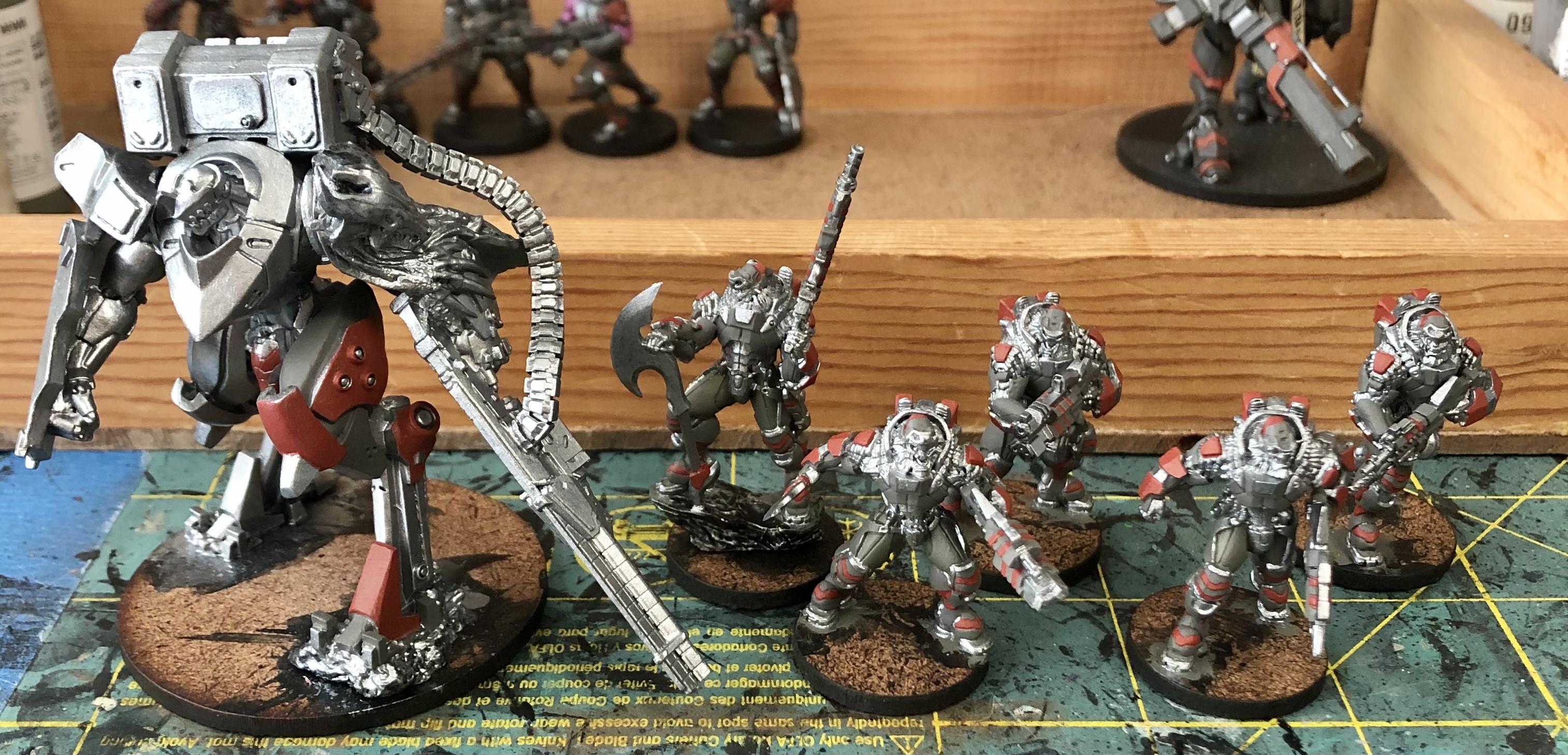 Combined Army, Corvus Belli, Infinity, Morat, Raicho, Tag, Work In Progress, Yaogat