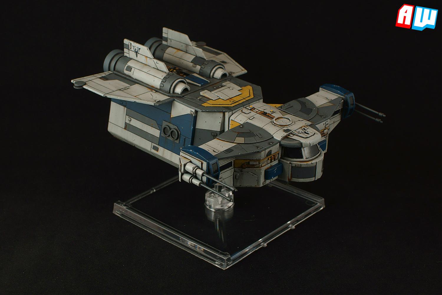 Gunship, Scratch Build, Shuttle