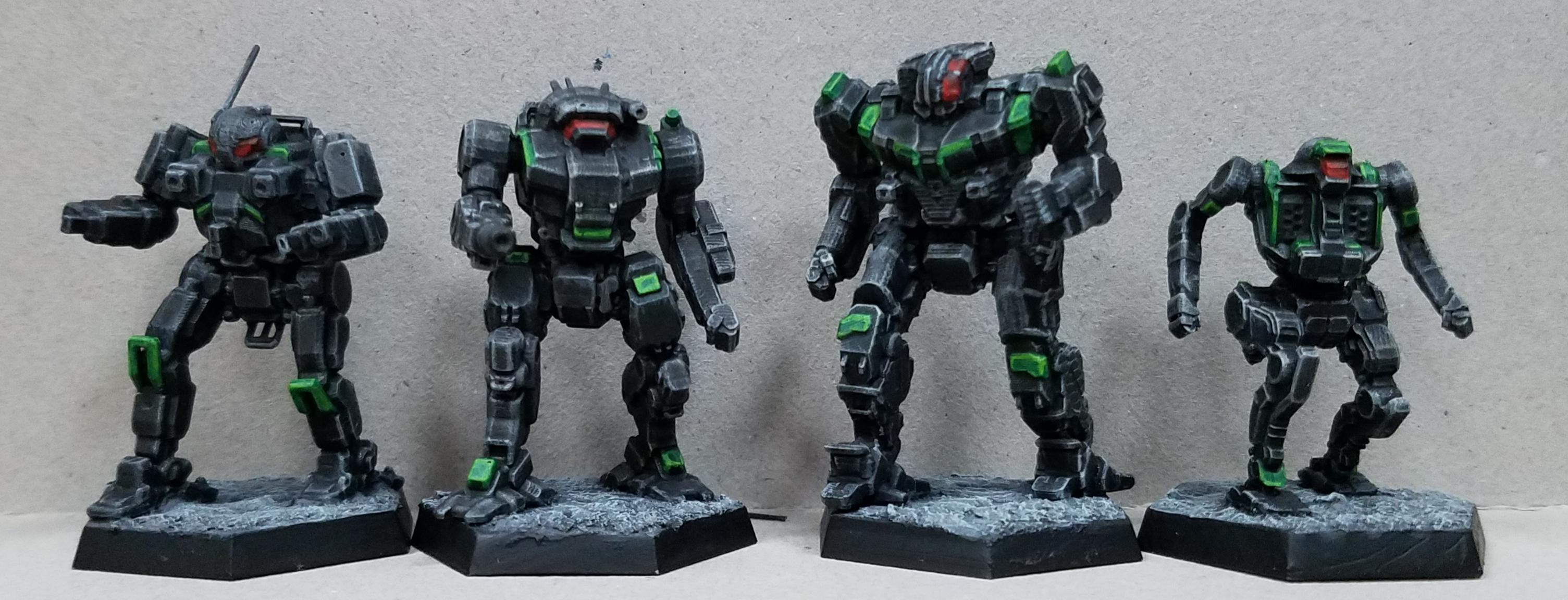 3d Printed, Anycubic Photon, Battlemech, Battletech, Capellan Confederation, Death Commando's, Firestarter, Grasshopper, Inner Sphere, Javelin, Mech, Vindicator