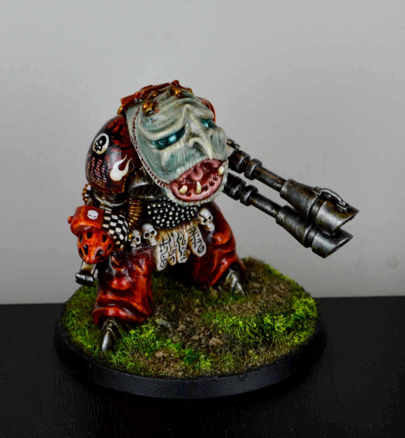 Chaos, Chaos Space Marines, Conversion, Do-it-yourself, Golem, Helbrute, Monster, Mutant, Scratch Build, Sculpting, Vehicle, Walker