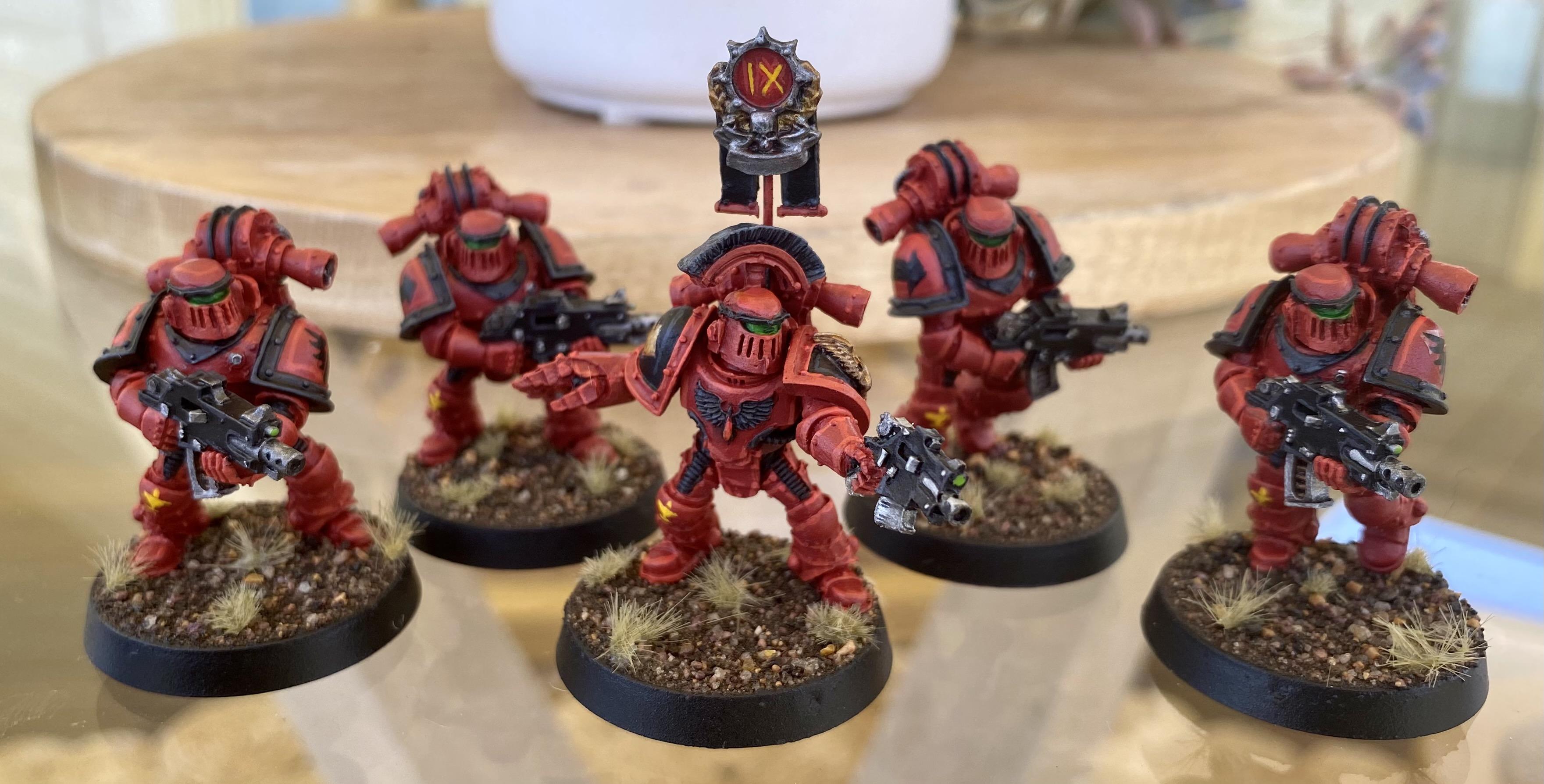 Blood Angels, Horus Heresy, Squad, Tactical, Warhammer Fantasy