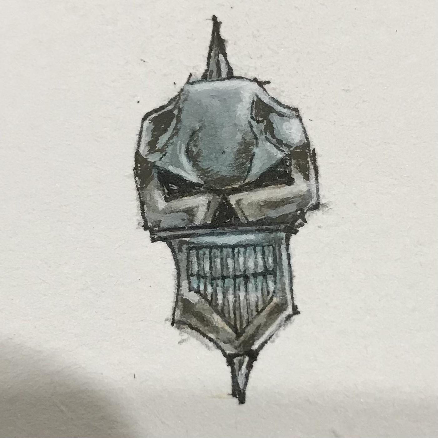 Freehand Practice, Iron Warriors