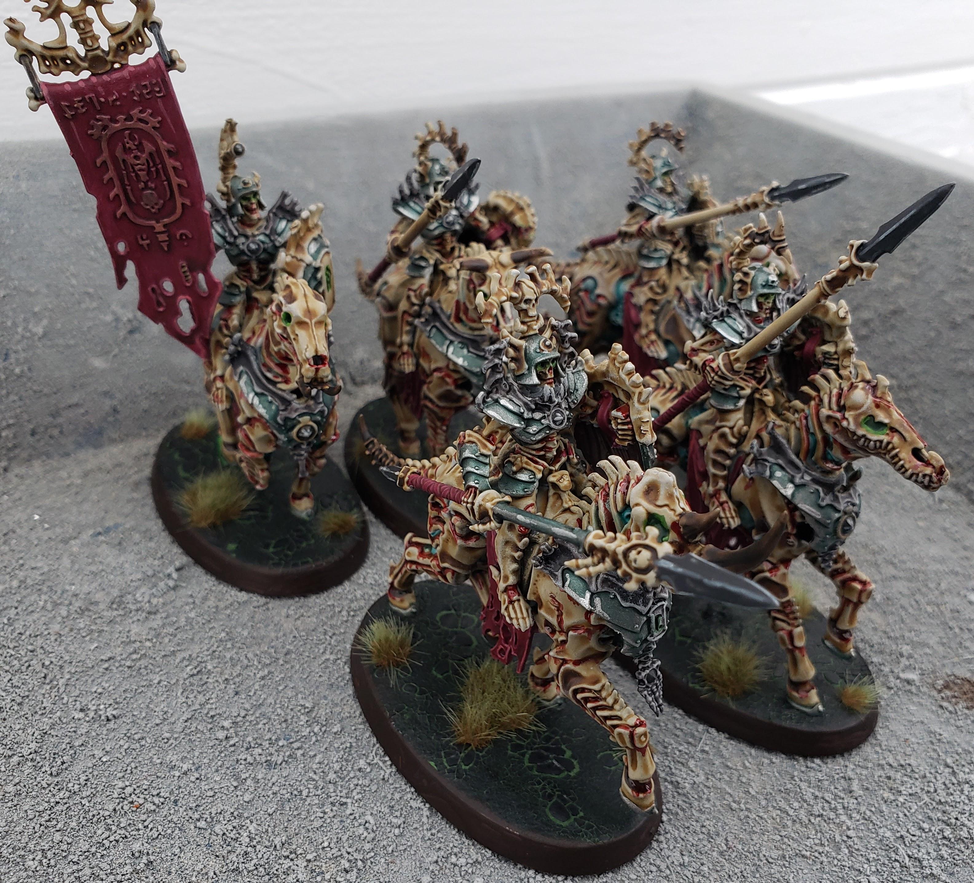 Age Of Sigmar, Bonereapers, Death, Deathriders, Kavlos Deathriders, Ossiarch, Ossiarch Bonereapers, Sigmar, Skeletons