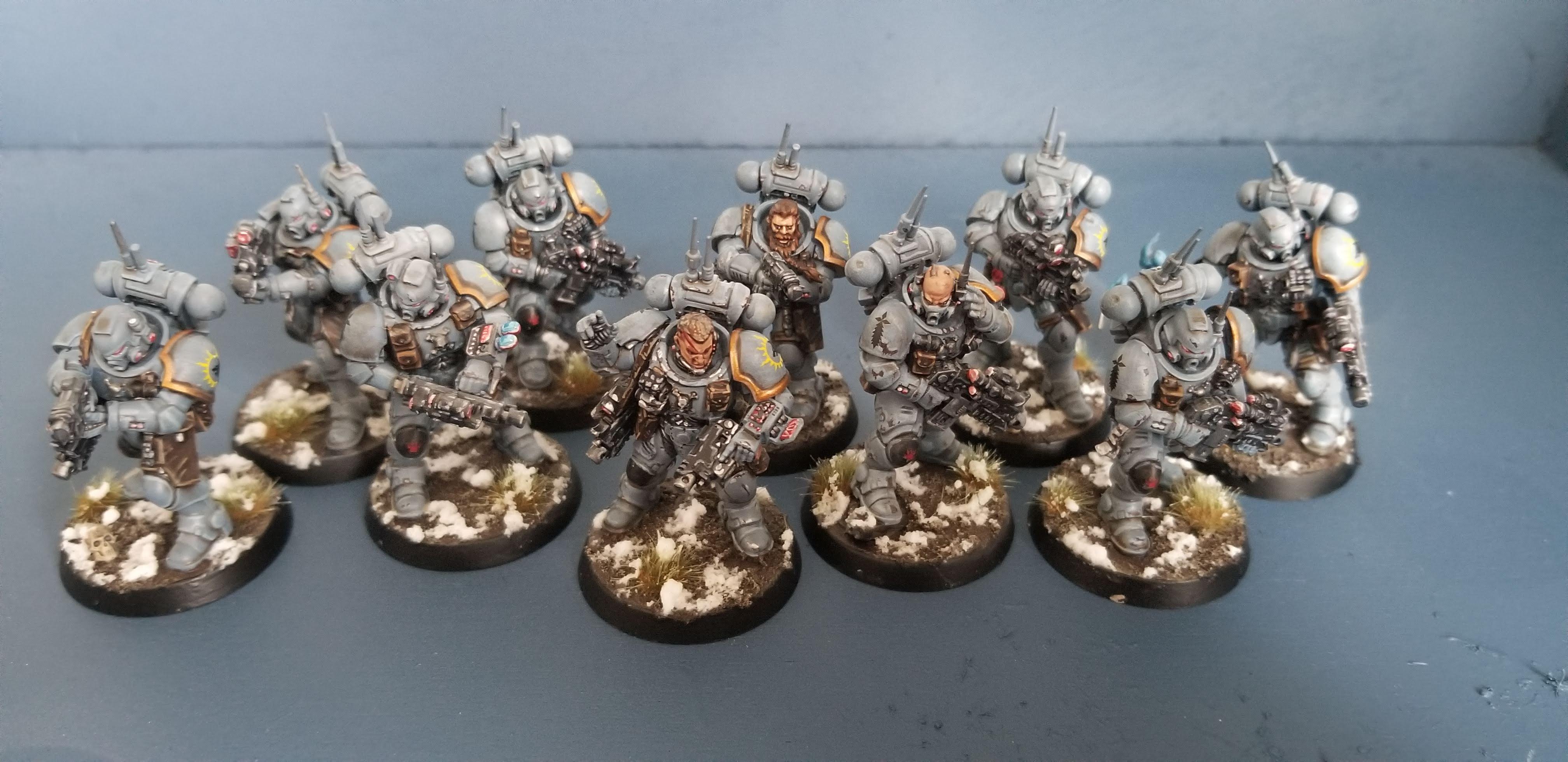 Infiltrators, Primaris, Space Marines, Space Wolves