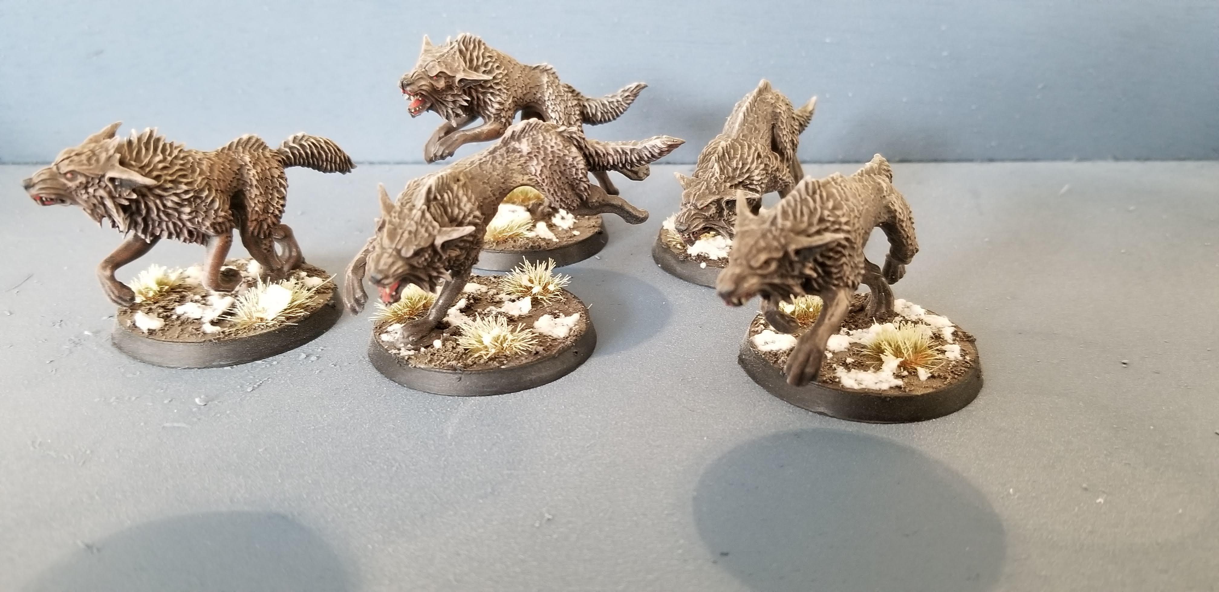 Fenrisian Wolves, Primaris, Space Marines, Space Wolves, Wolf, Wolves
