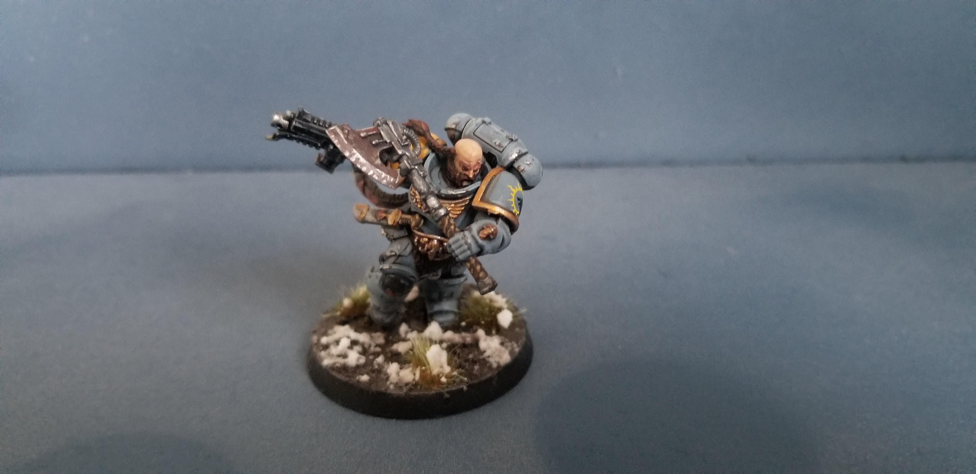 Battle Leader, Primaris, Space Marines, Space Wolves, Wolf Guard, Wolf Guard Battle Leader