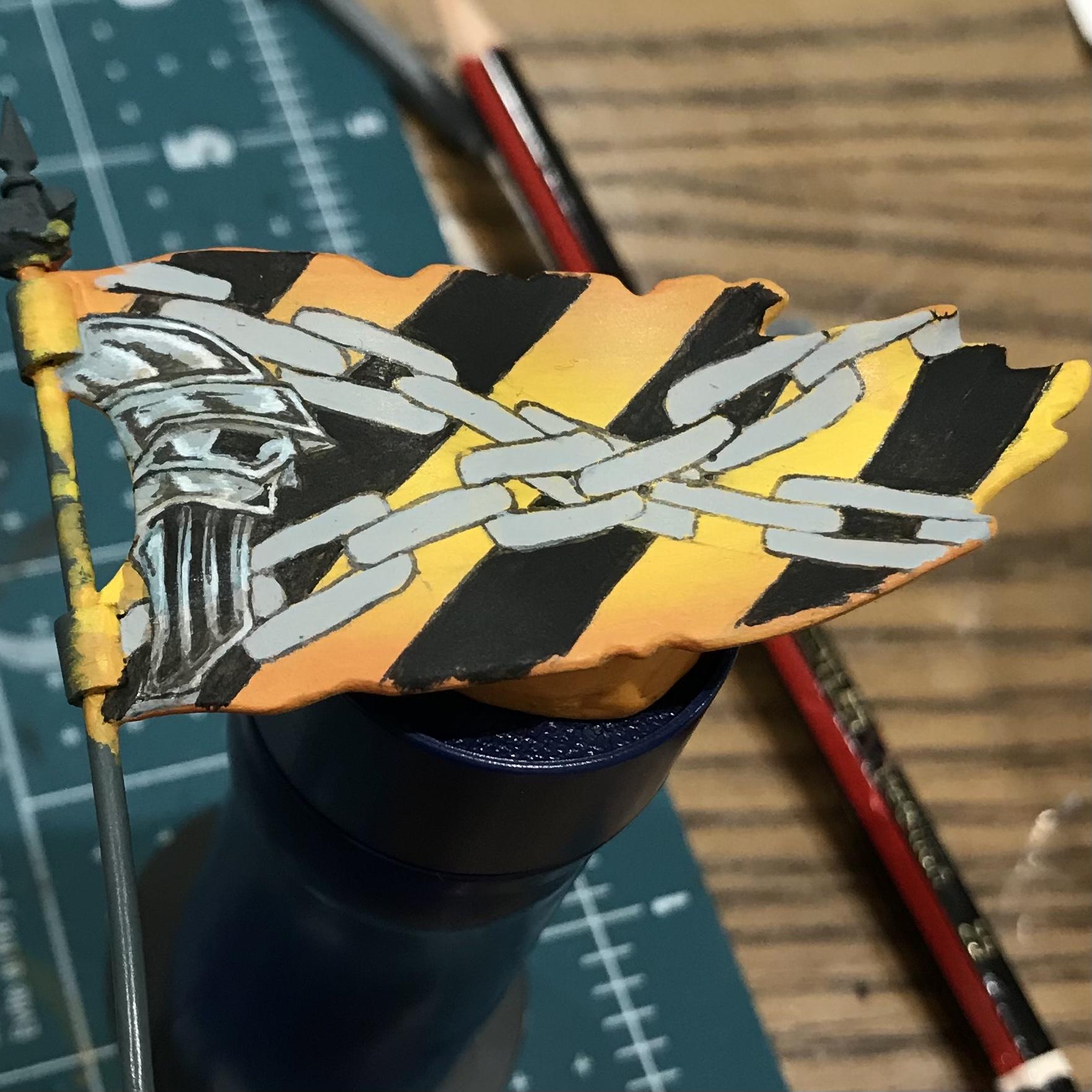 Chaos Space Marine Biker, Ebay Rescue, Iron Warriors Wip